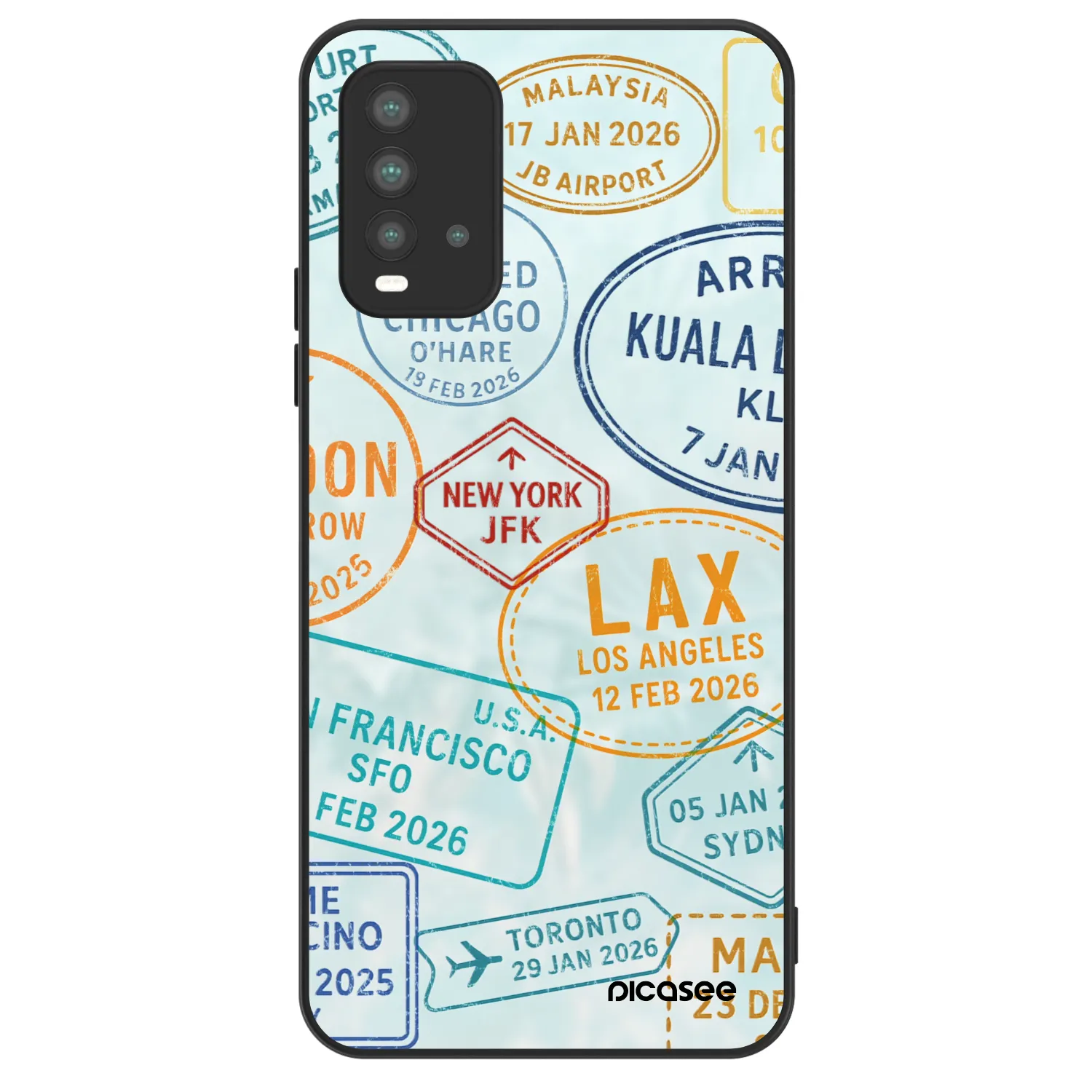 Picasee ULTIMATE CASE Xiaomi Redmi 9T - készülékre - PASSPORT EDITION