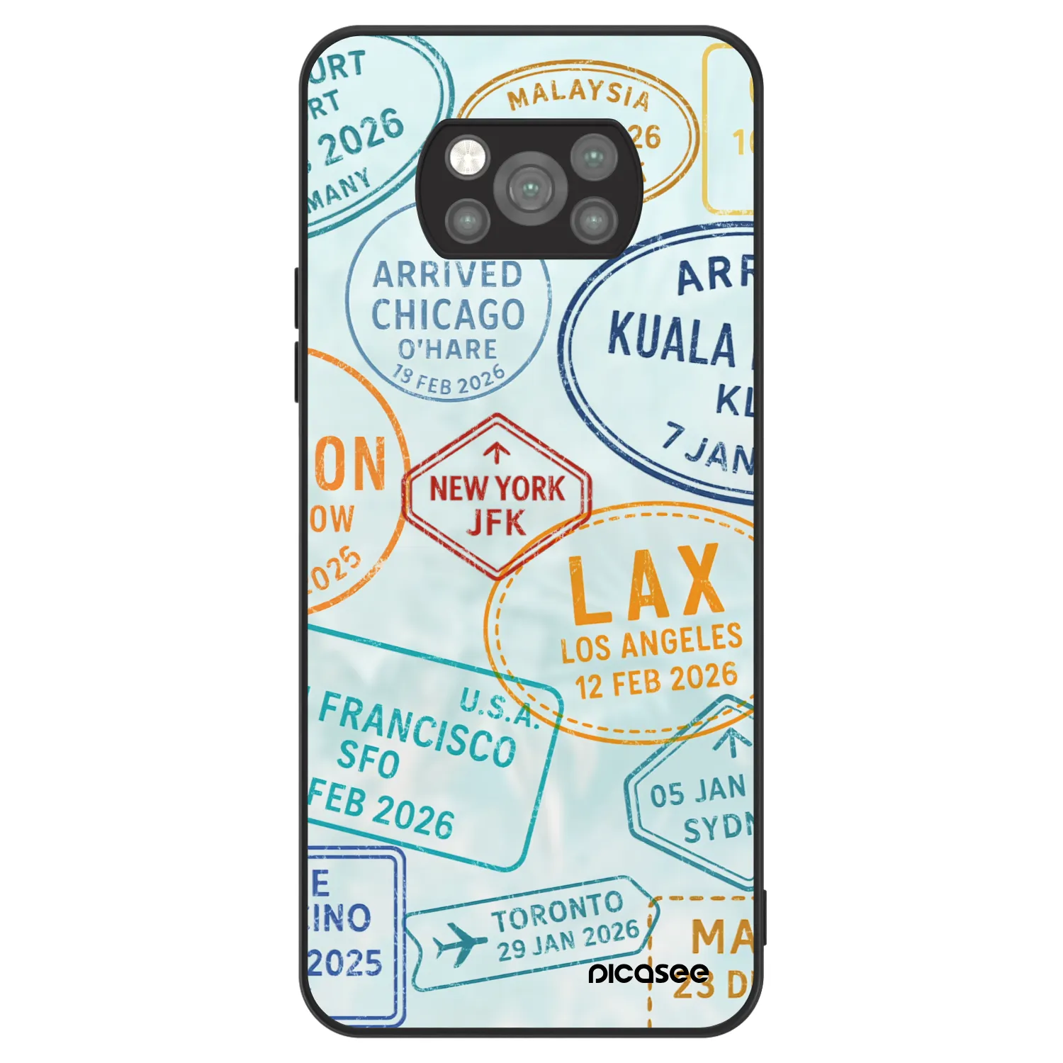 Picasee ULTIMATE CASE Xiaomi Poco X3 Pro - készülékre - PASSPORT EDITION