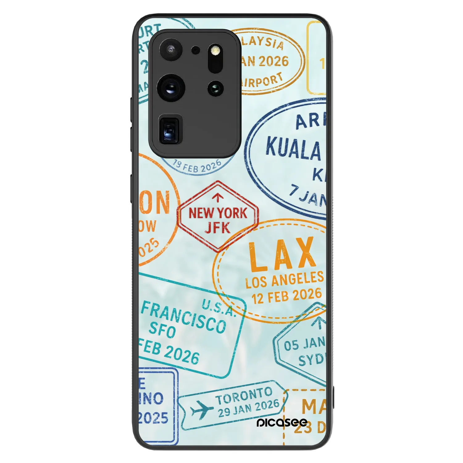 Picasee ULTIMATE CASE Samsung Galaxy S20 Ultra 5G G988F - készülékre - PASSPORT EDITION