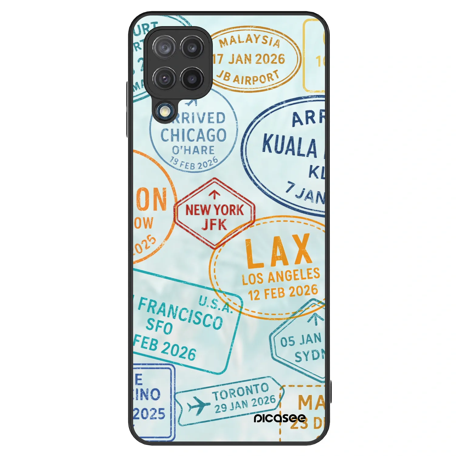 Picasee ULTIMATE CASE Samsung Galaxy M12 M127F - készülékre - PASSPORT EDITION