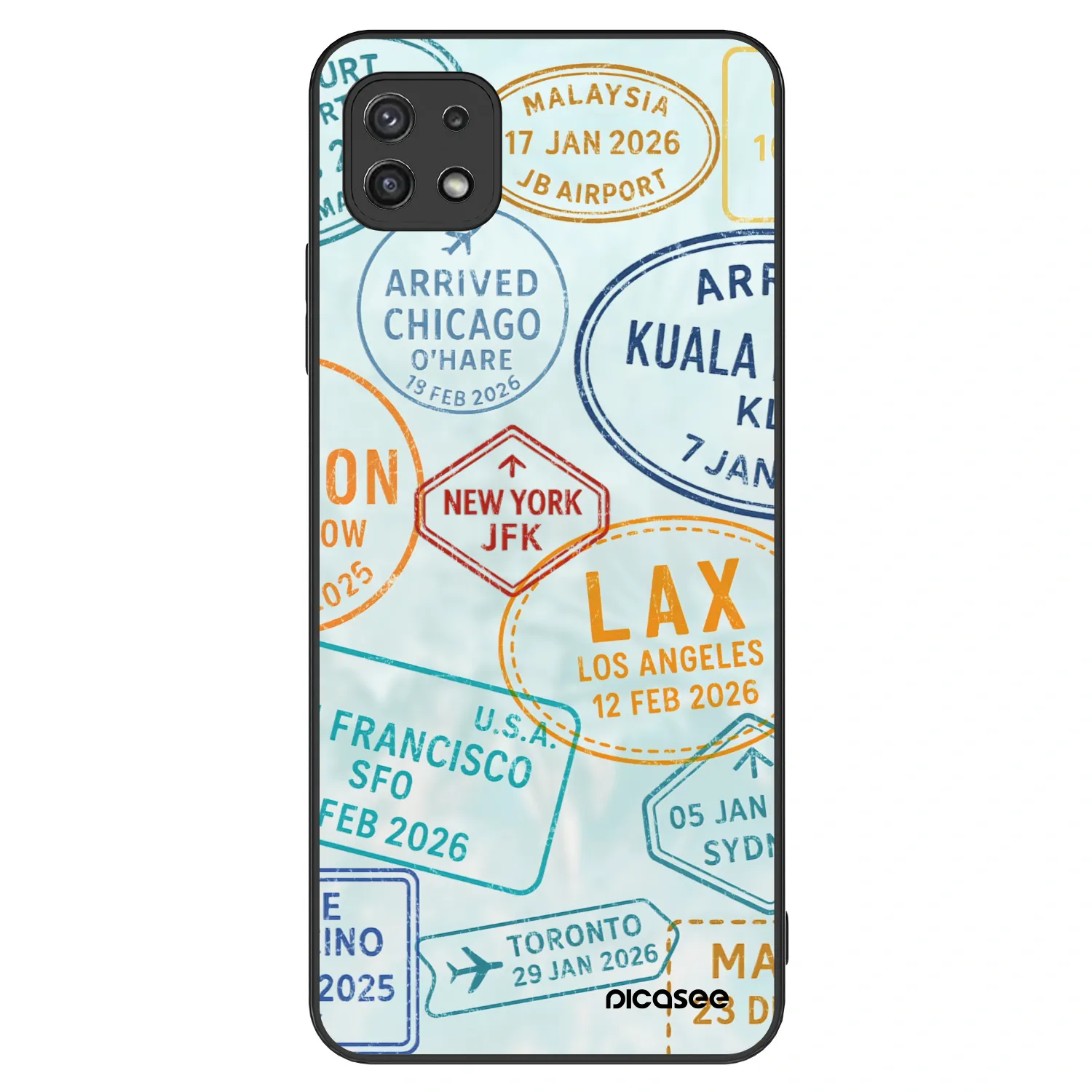 Picasee ULTIMATE CASE Samsung Galaxy A22 A226B 5G - készülékre - PASSPORT EDITION