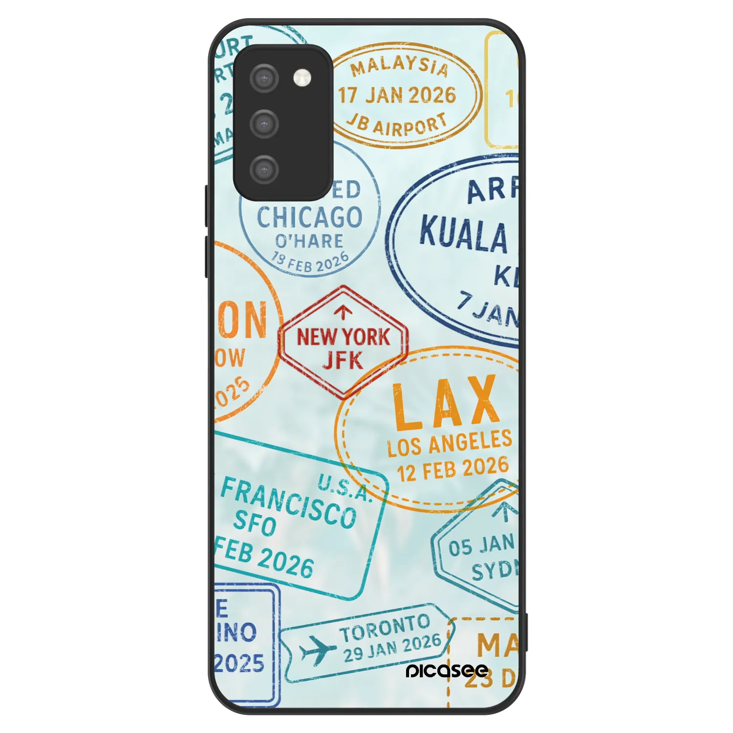 Picasee ULTIMATE CASE Samsung Galaxy A02s A025G - készülékre - PASSPORT EDITION