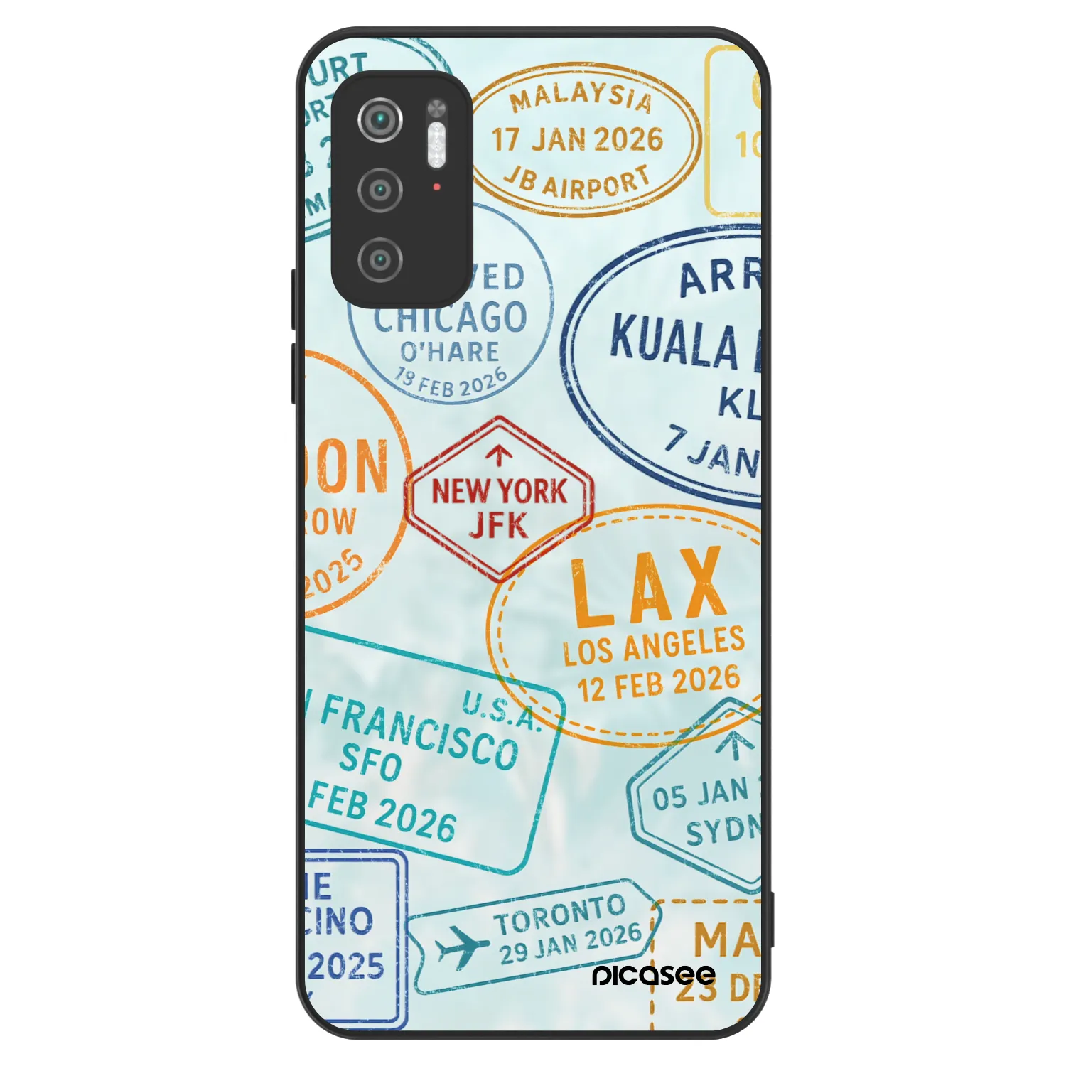 Picasee ULTIMATE CASE Xiaomi Poco M3 Pro 5G - készülékre - PASSPORT EDITION