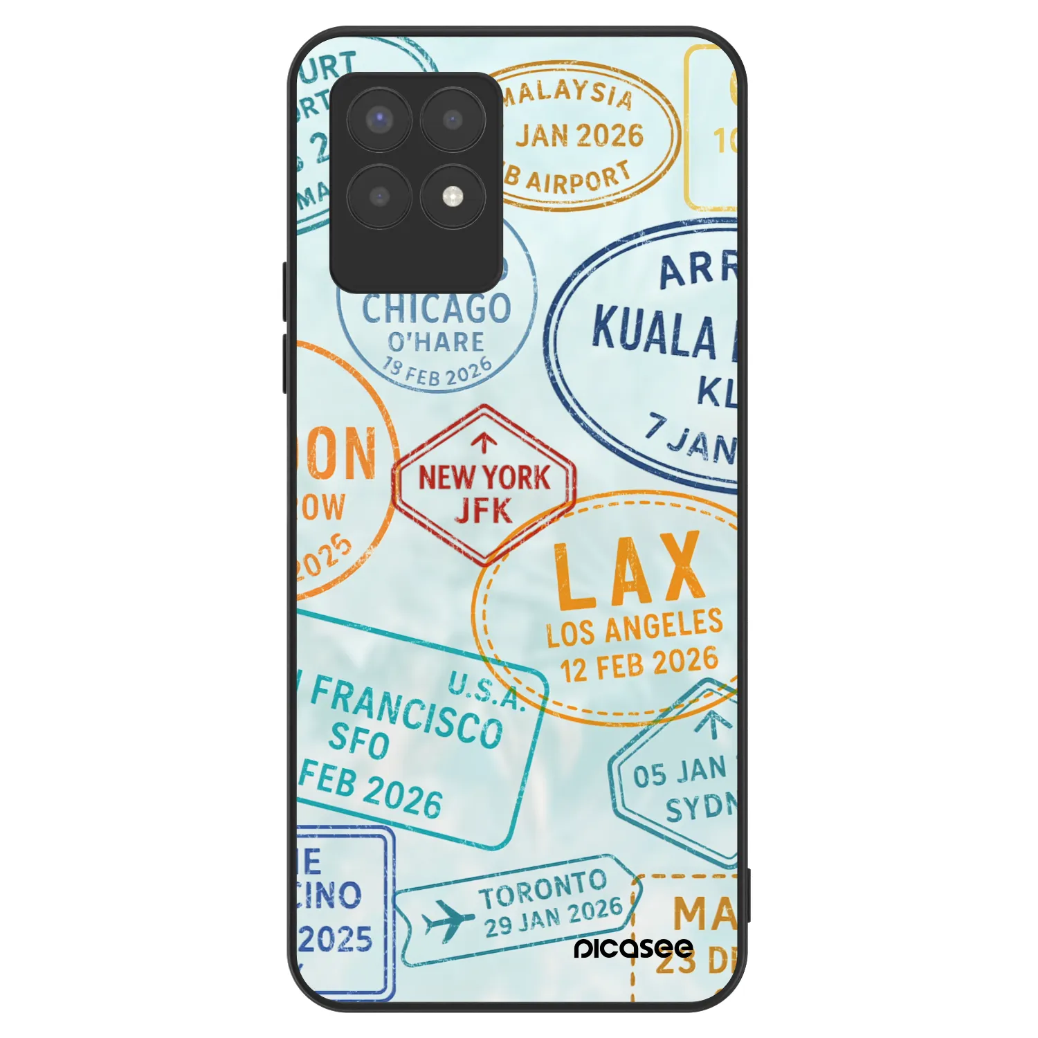 Picasee ULTIMATE CASE Realme 8i - készülékre - PASSPORT EDITION