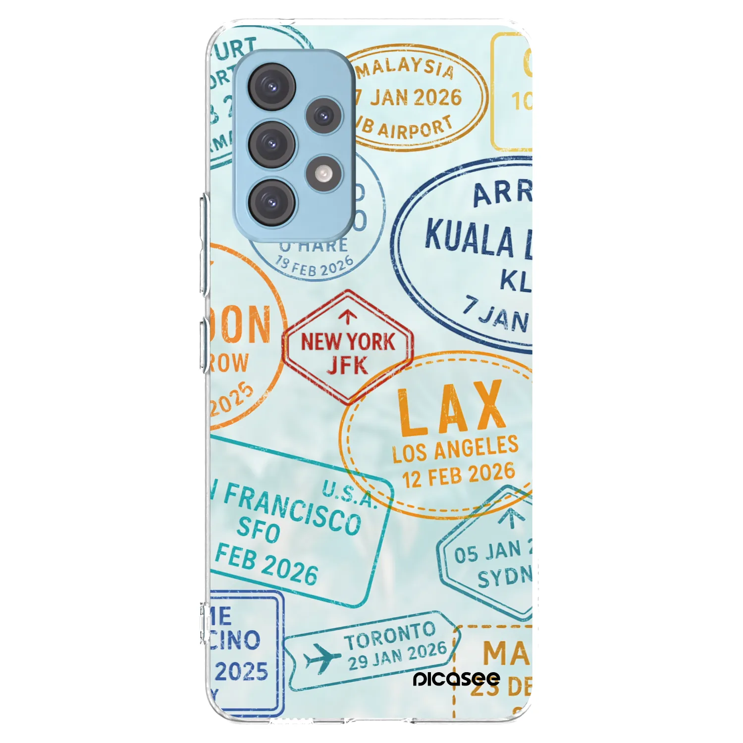Picasee átlátszó szilikon tok az alábbi mobiltelefonokra Samsung Galaxy A53 5G A536 - PASSPORT EDITION