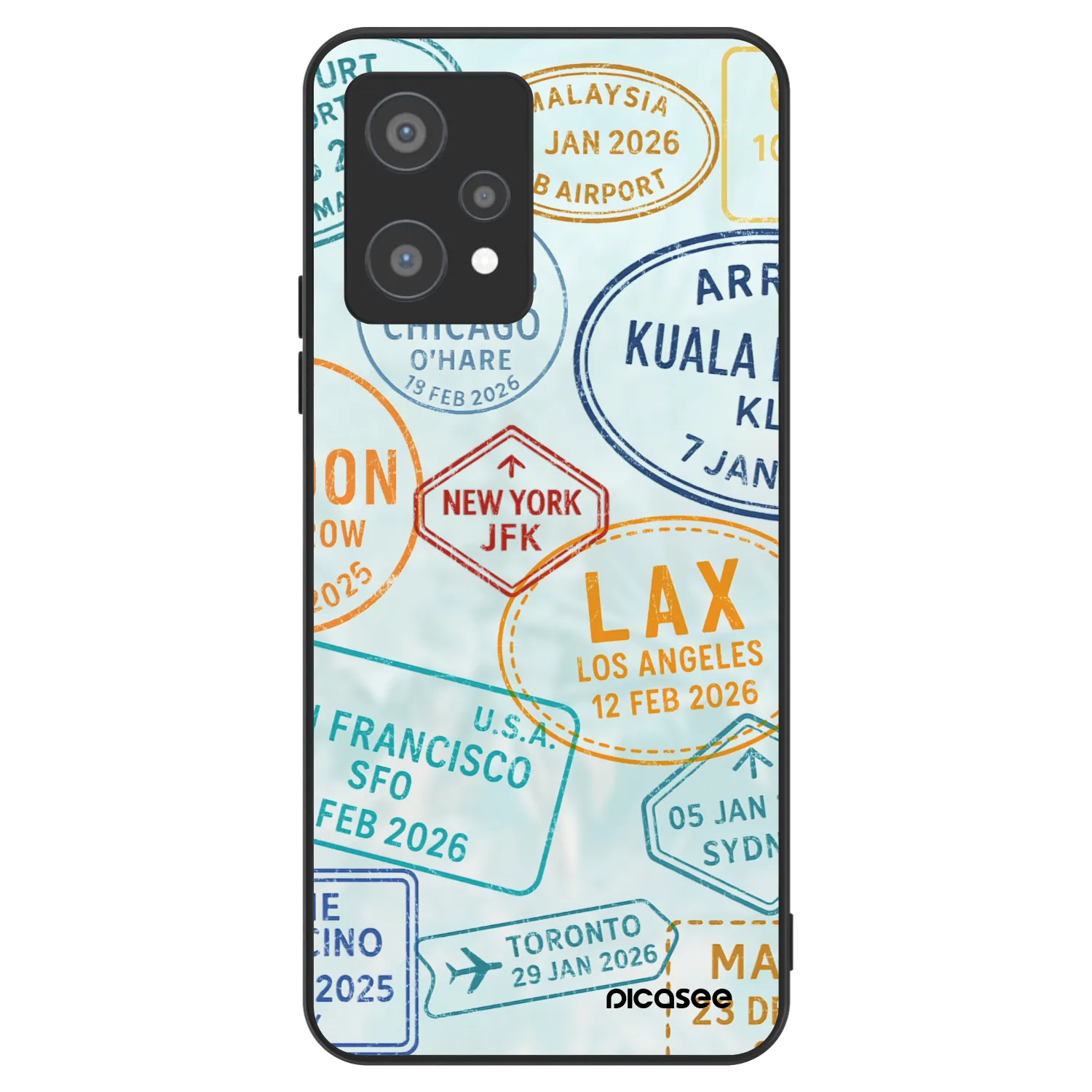 Picasee ULTIMATE CASE Realme 9 Pro 5G - készülékre - PASSPORT EDITION