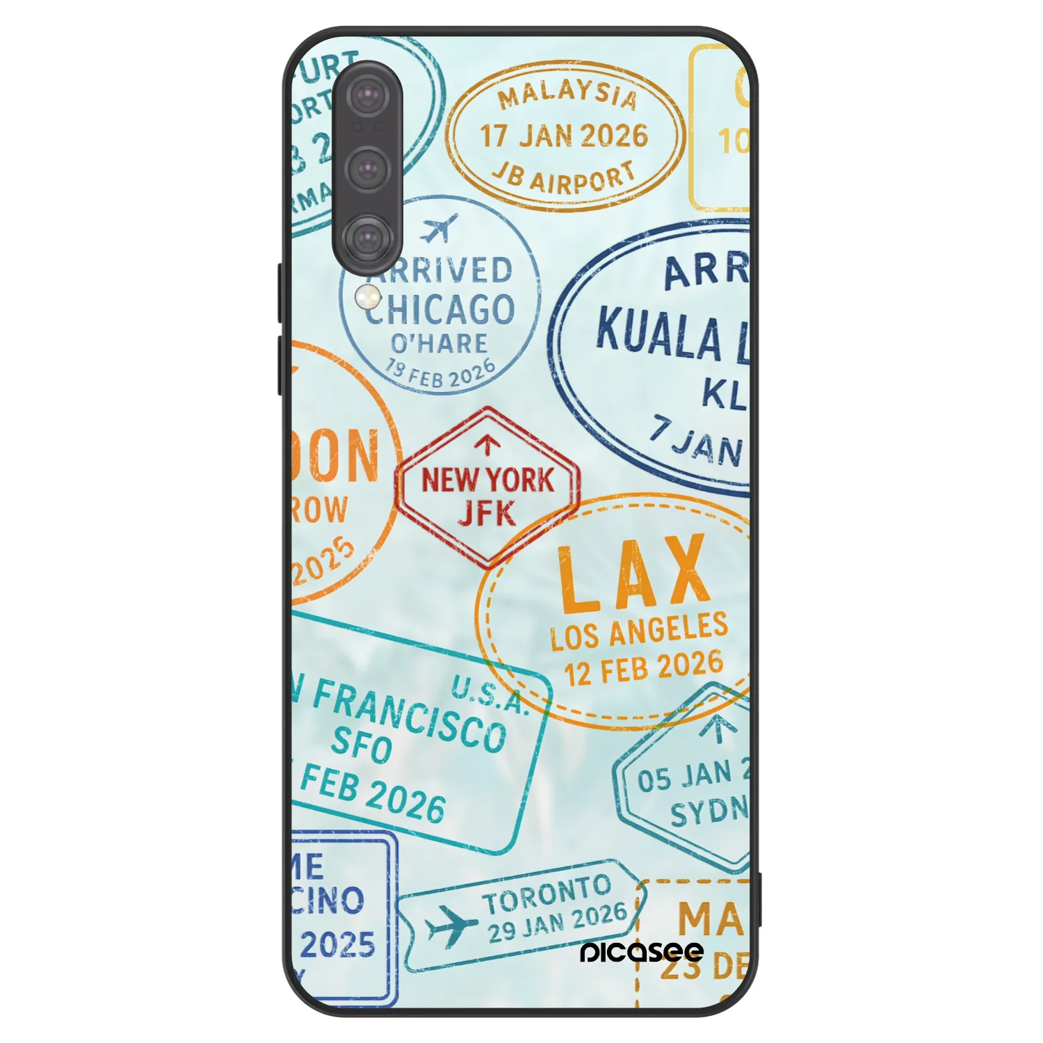 Picasee ULTIMATE CASE Huawei P20 Pro - készülékre - PASSPORT EDITION