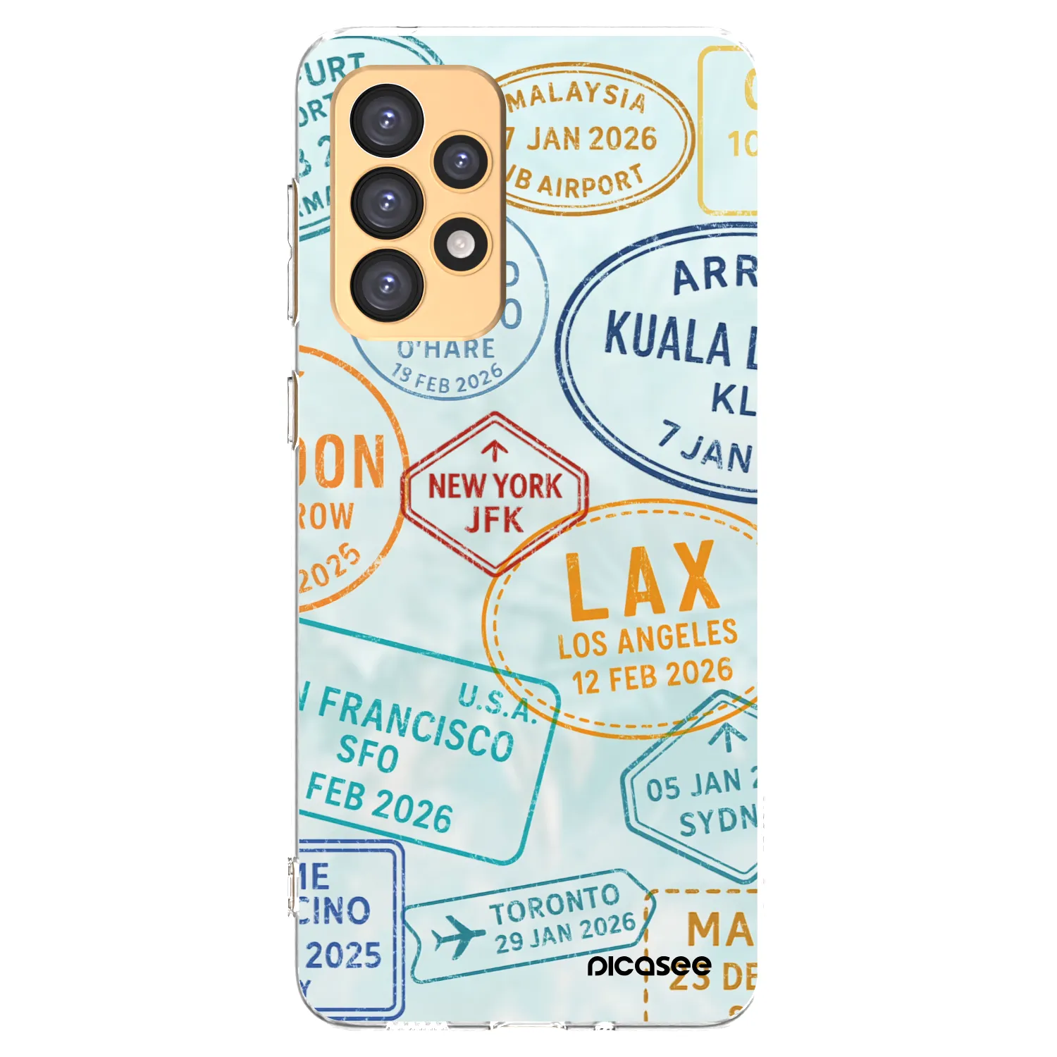Picasee átlátszó szilikon tok az alábbi mobiltelefonokra Samsung Galaxy A33 5G A336 - PASSPORT EDITION