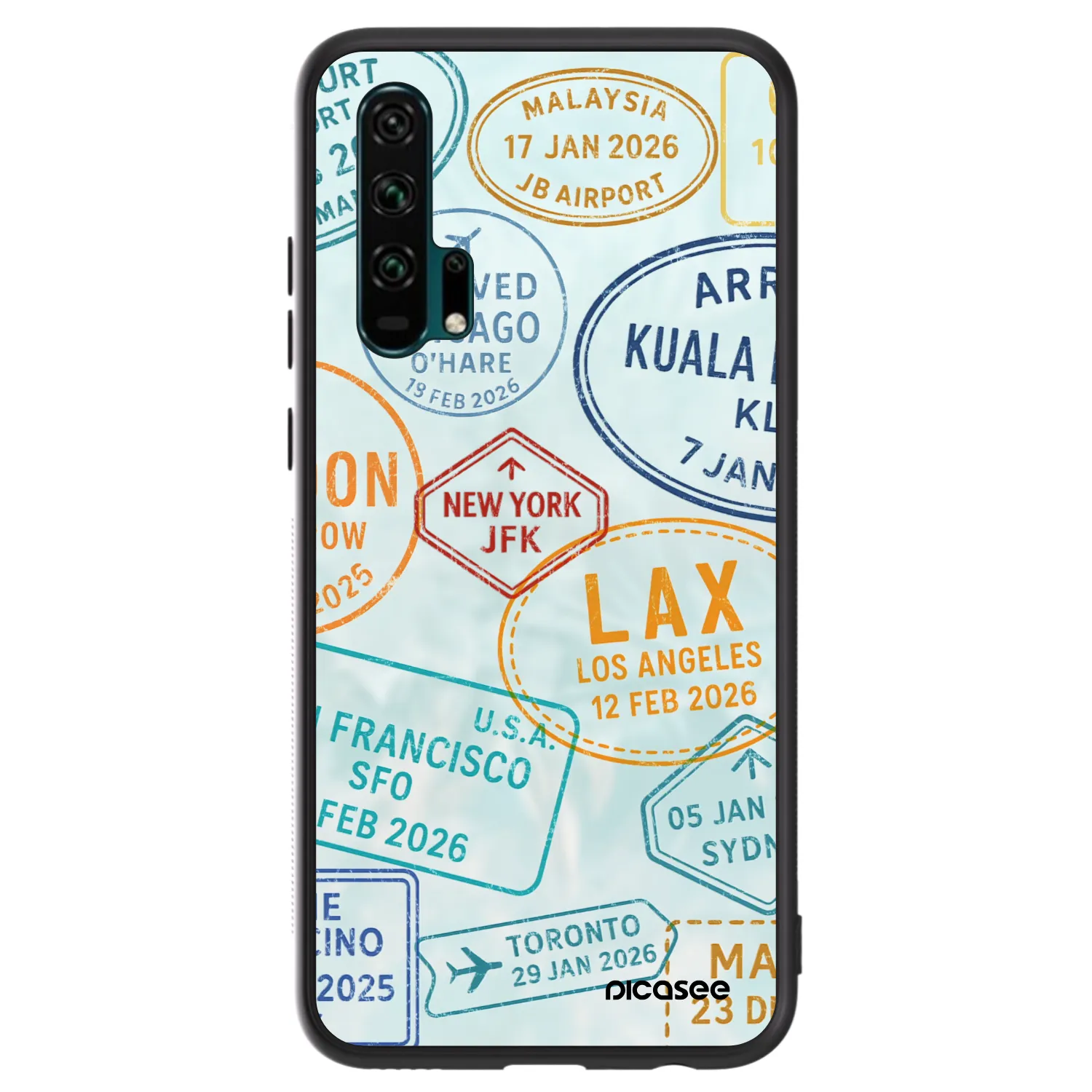 Picasee ULTIMATE CASE Honor 20 Pro - készülékre - PASSPORT EDITION
