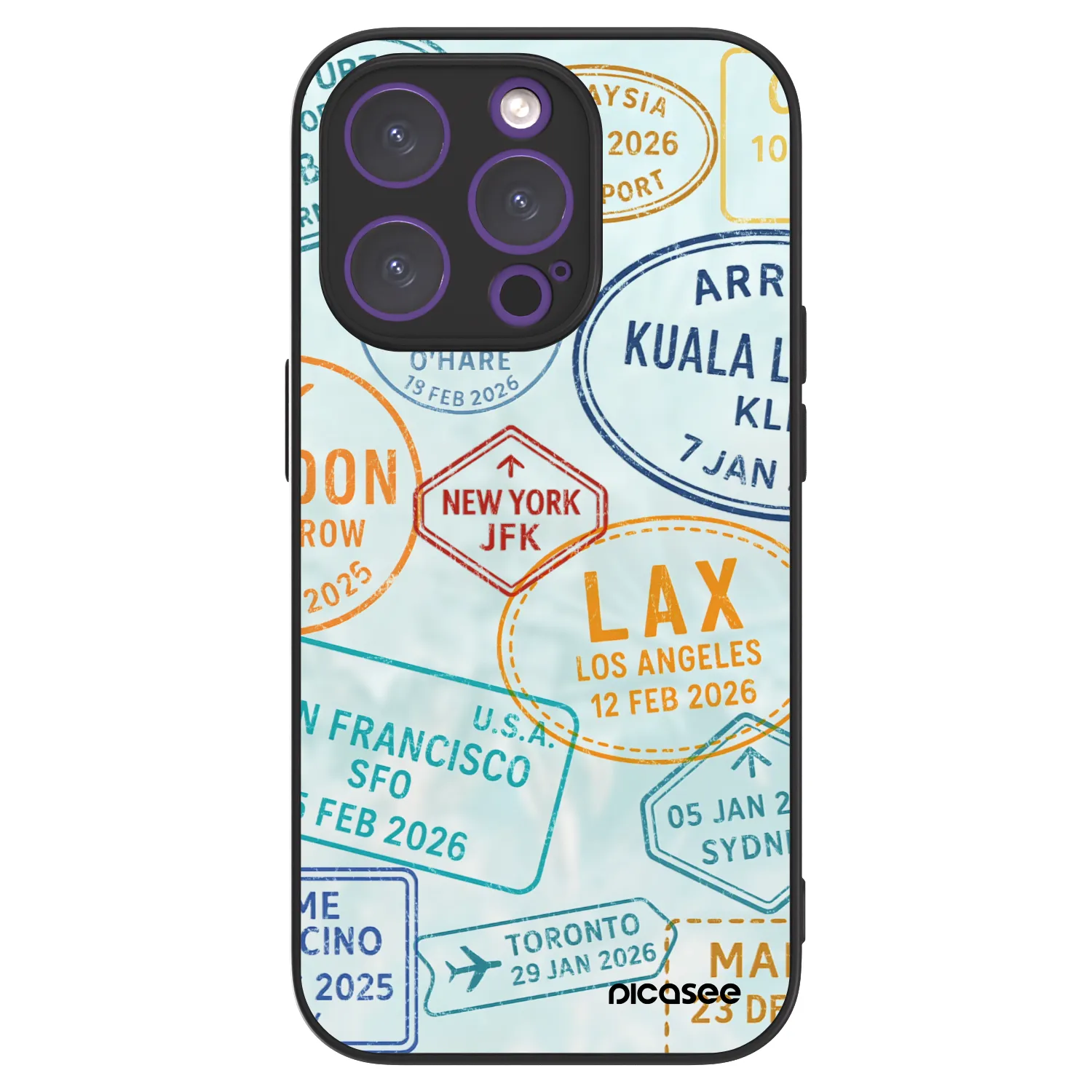 Picasee ULTIMATE CASE Apple iPhone 14 Pro - készülékre - PASSPORT EDITION