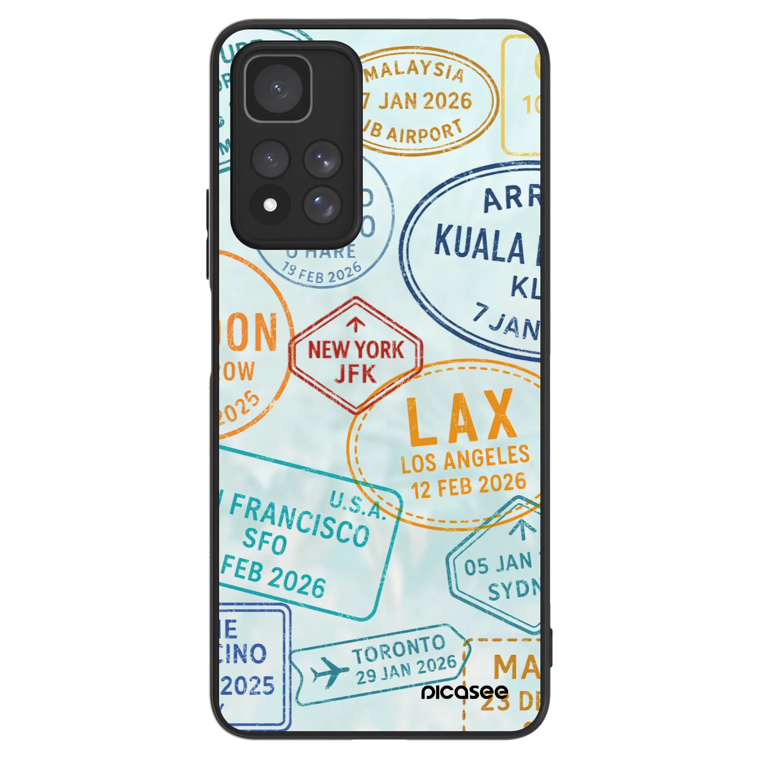 Picasee ULTIMATE CASE Xiaomi Redmi Note 11 Pro+ 5G - készülékre - PASSPORT EDITION