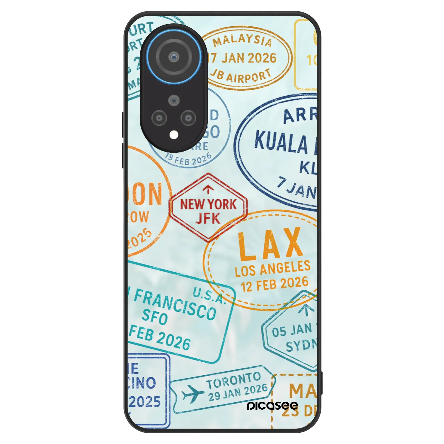 Picasee ULTIMATE CASE Honor X7 - készülékre - PASSPORT EDITION