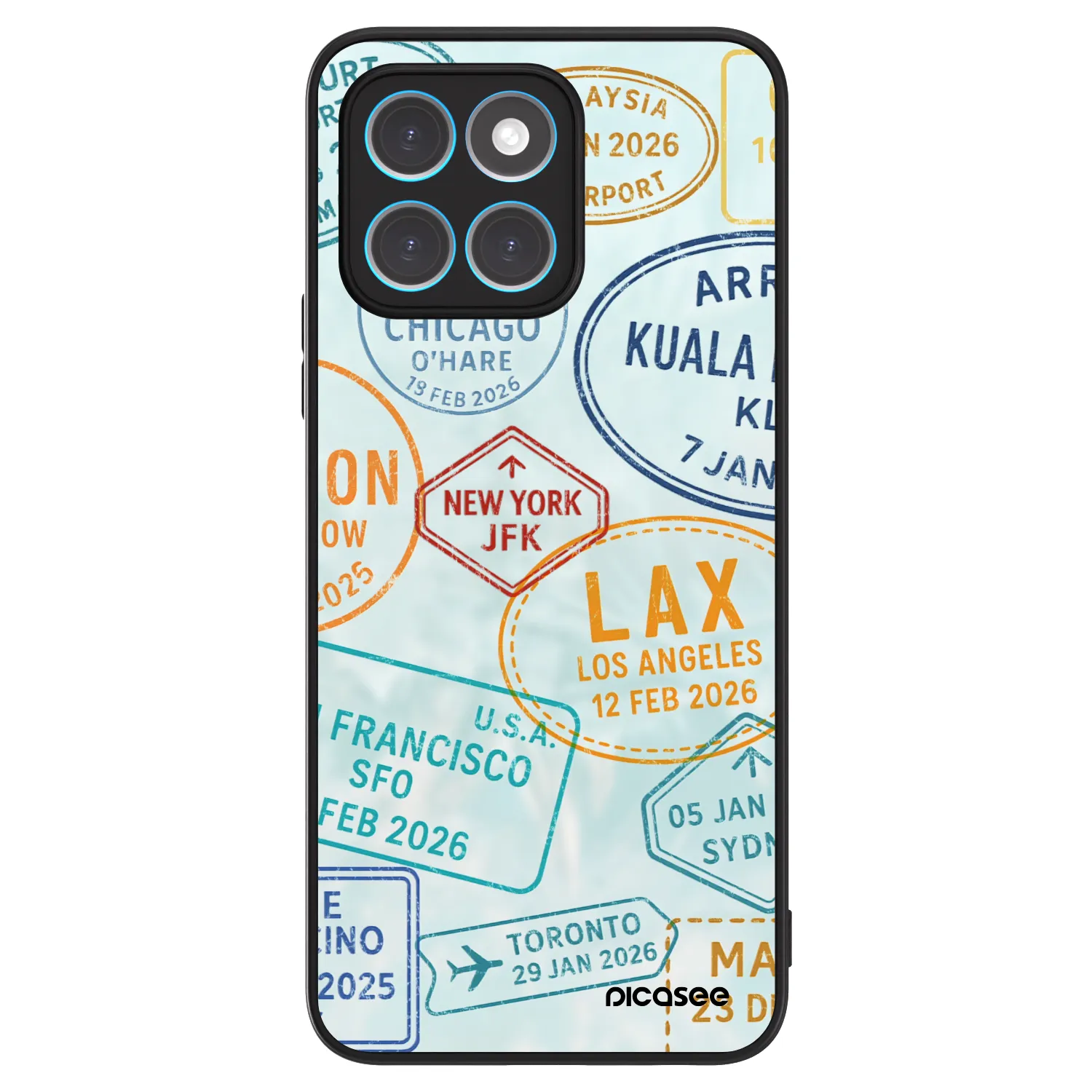 Picasee ULTIMATE CASE Honor X6 - készülékre - PASSPORT EDITION