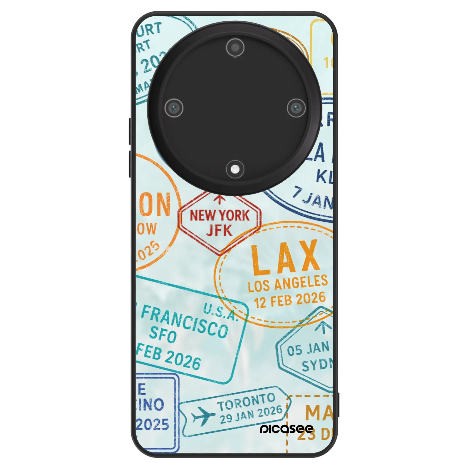 Picasee ULTIMATE CASE Honor Magic5 Lite 5G - készülékre - PASSPORT EDITION