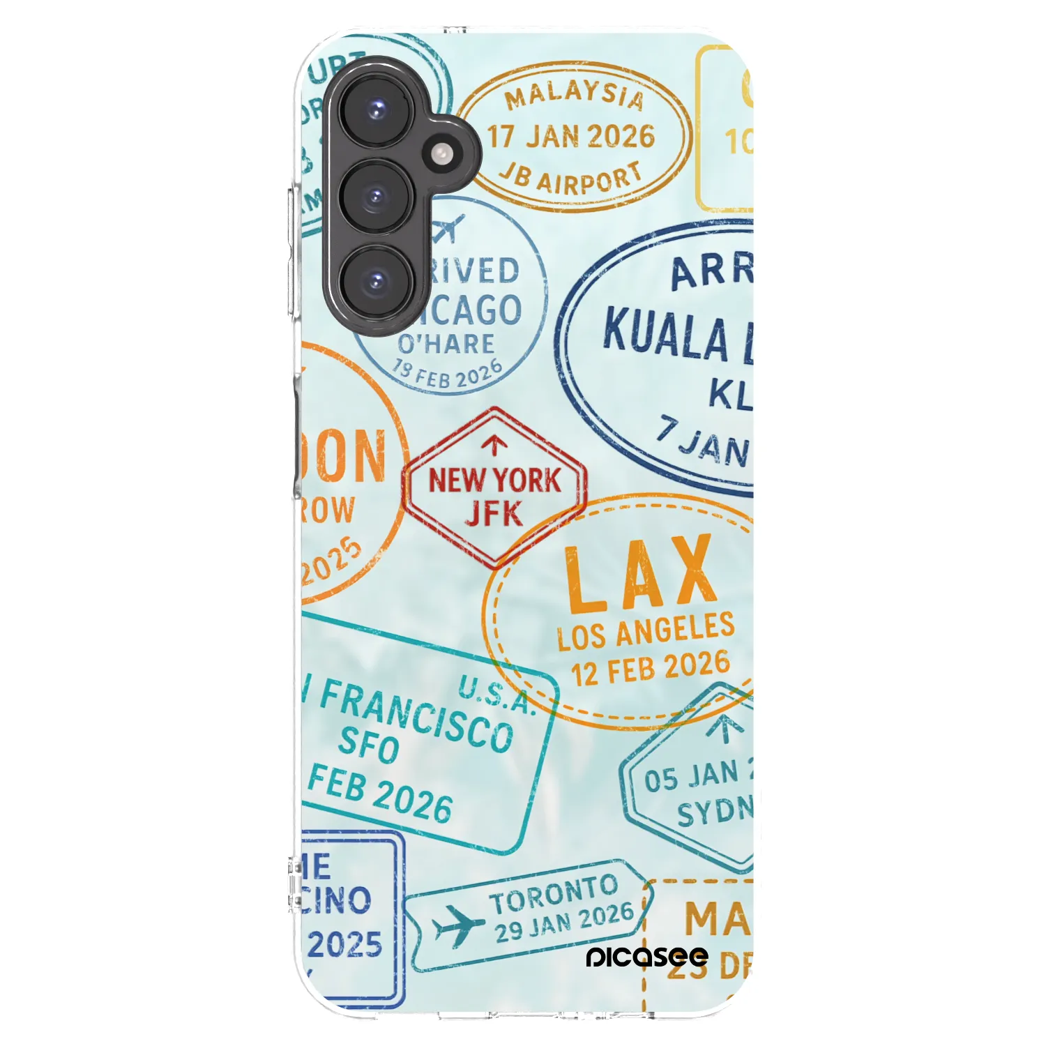 Picasee átlátszó szilikon tok az alábbi mobiltelefonokra Samsung Galaxy A14 5G A146P - PASSPORT EDITION
