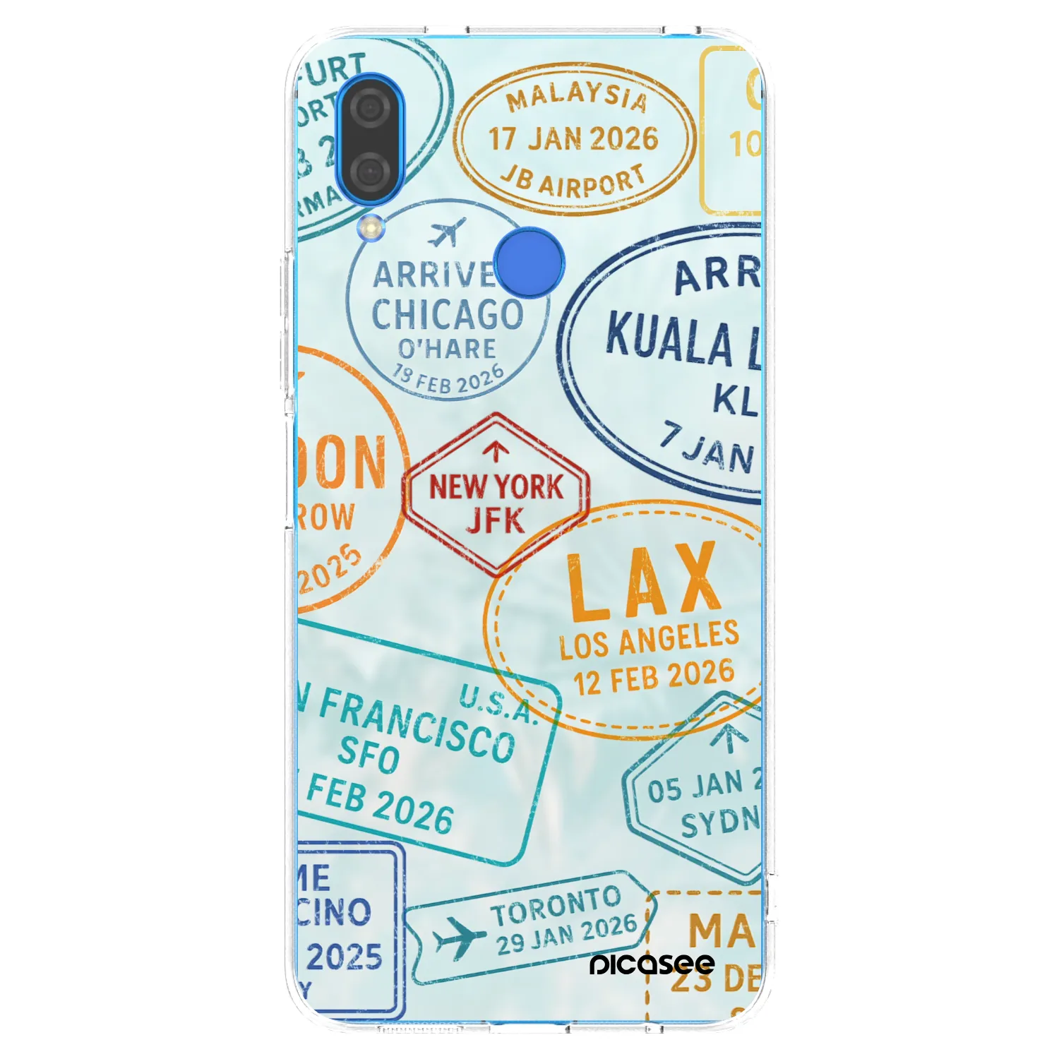 Picasee átlátszó szilikon tok az alábbi mobiltelefonokra Huawei Nova 3i - PASSPORT EDITION
