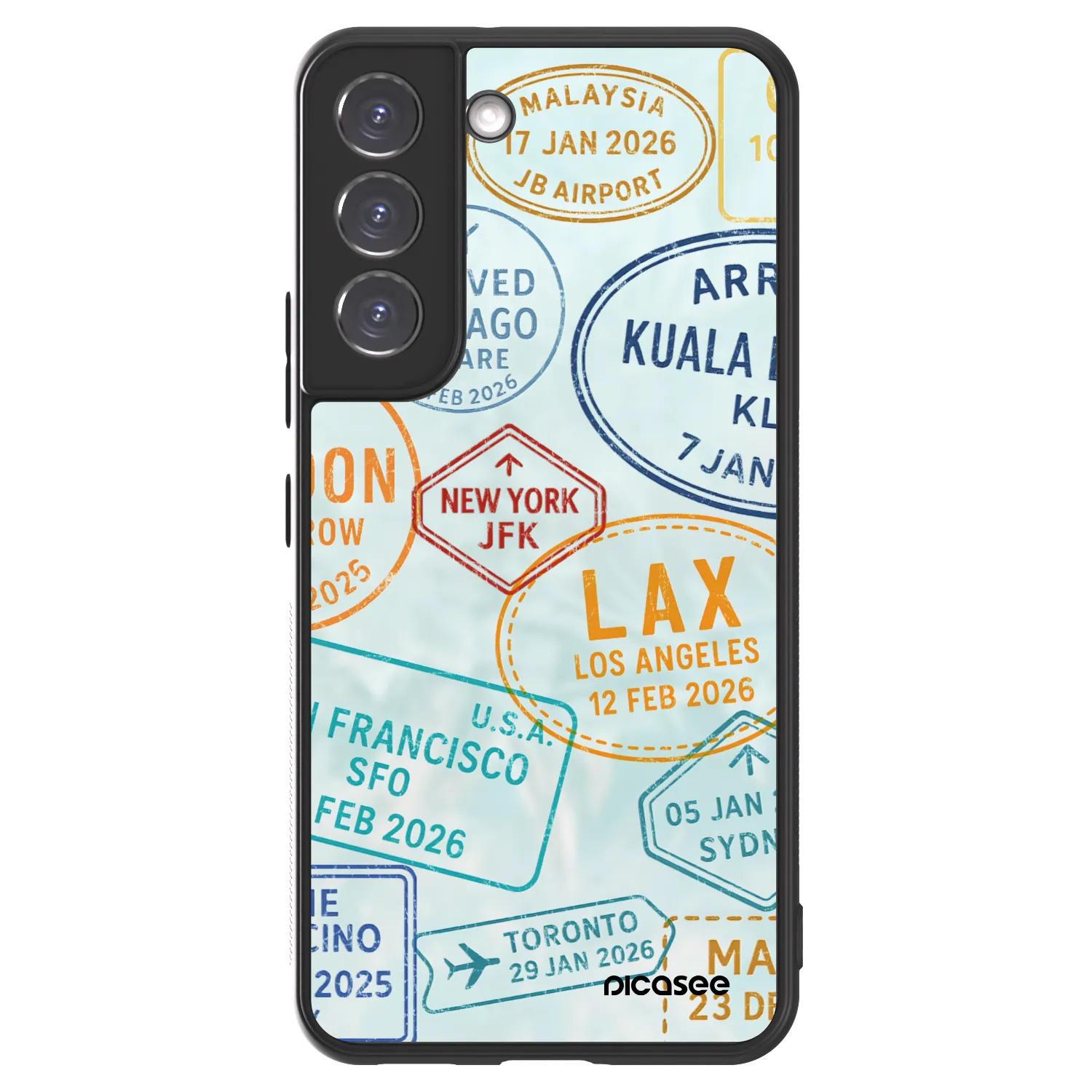 Picasee ULTIMATE CASE PowerShare Samsung Galaxy S22 5G - készülékre - PASSPORT EDITION