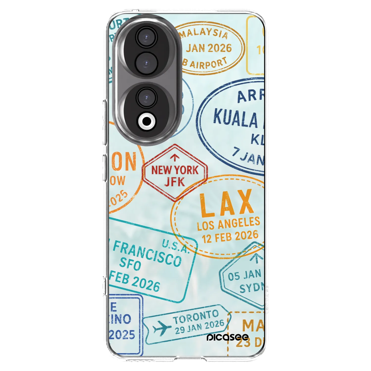 Picasee átlátszó szilikon tok az alábbi mobiltelefonokra Honor 90 5G - PASSPORT EDITION