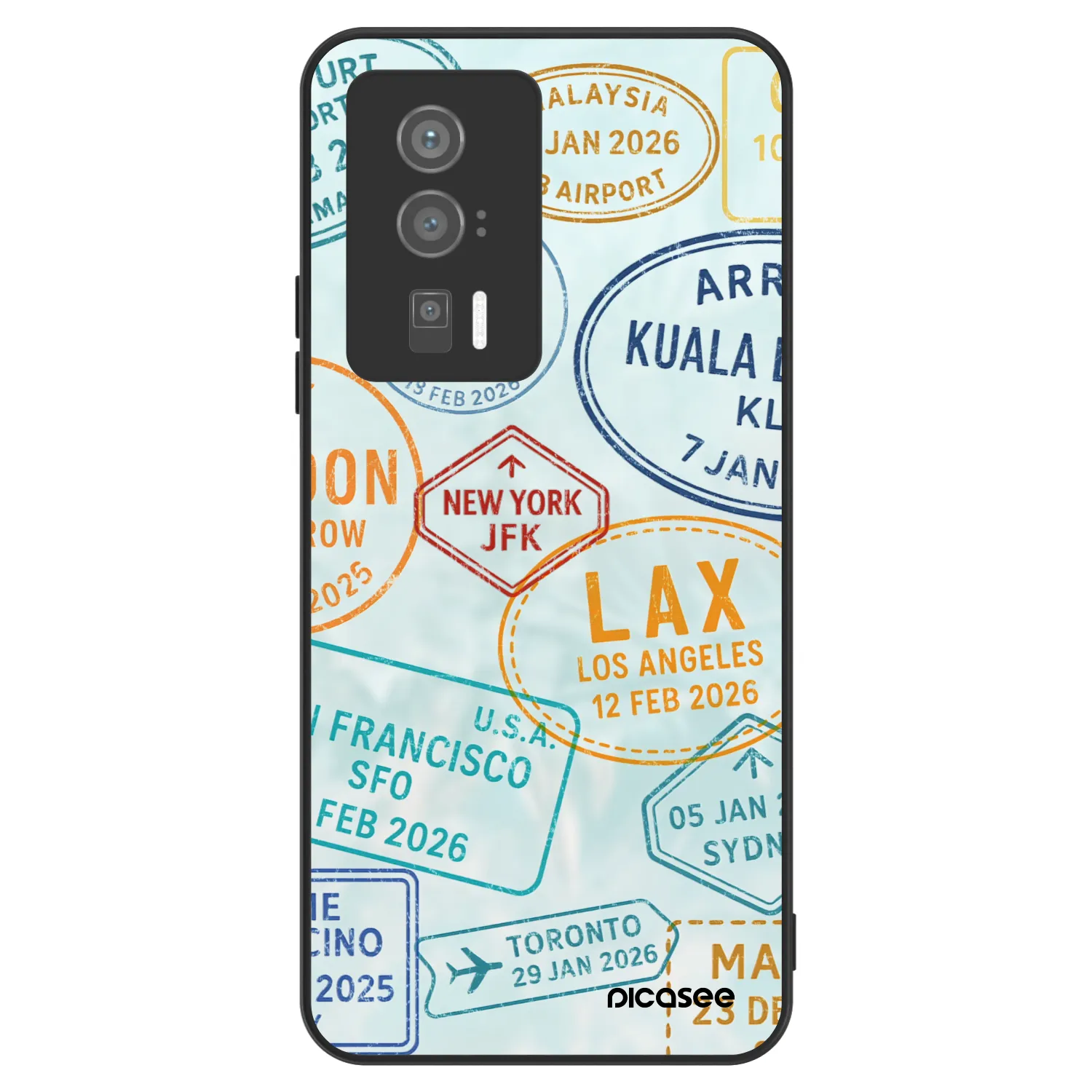 Picasee ULTIMATE CASE Xiaomi Poco F5 Pro 5G - készülékre - PASSPORT EDITION