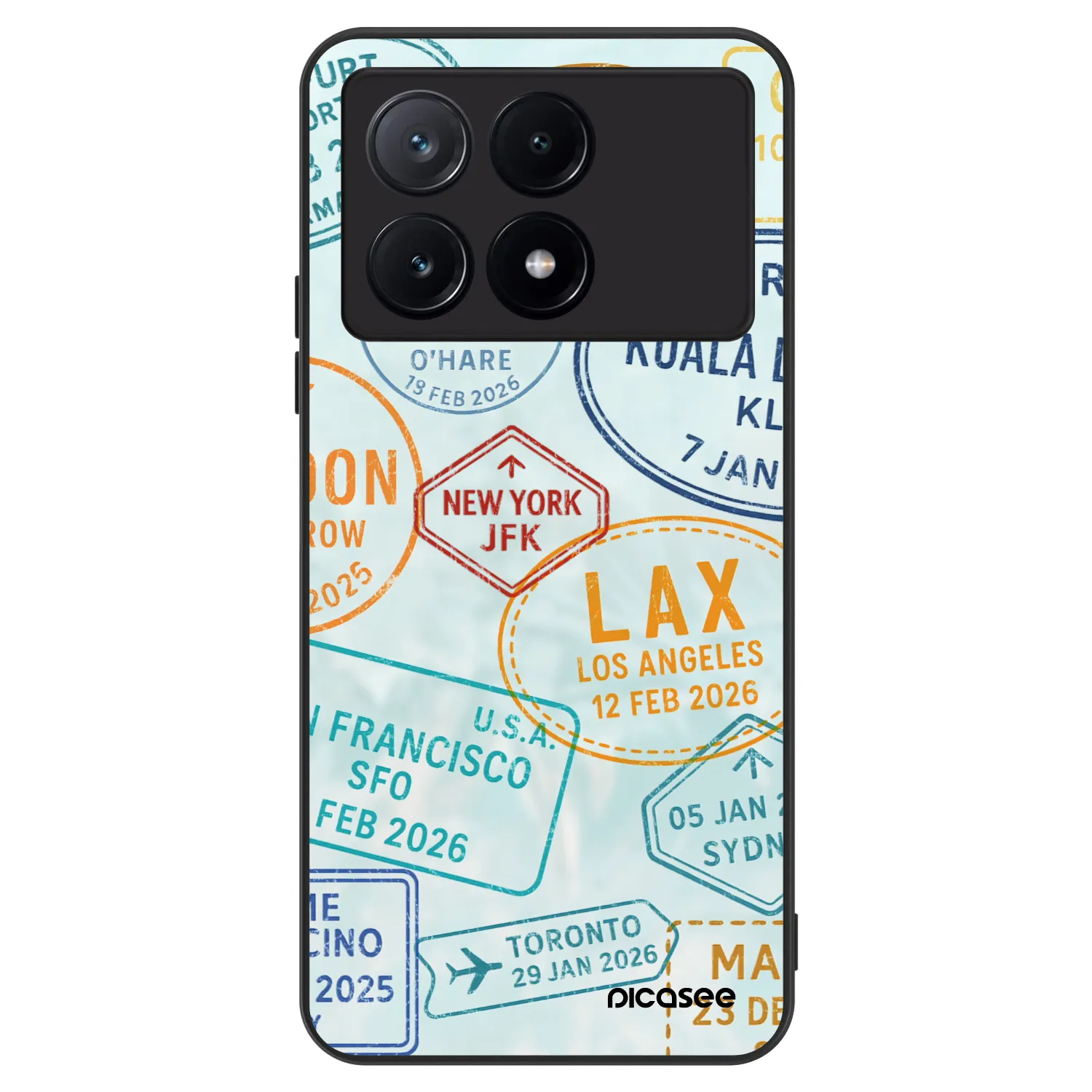 Picasee ULTIMATE CASE Xiaomi Poco X6 Pro - készülékre - PASSPORT EDITION