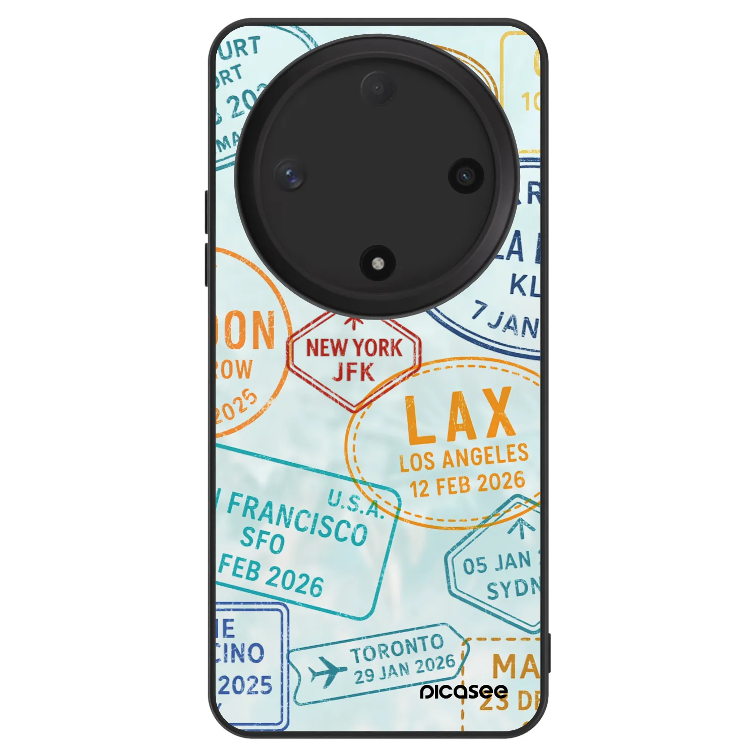 Picasee ULTIMATE CASE Honor Magic6 Lite 5G - készülékre - PASSPORT EDITION