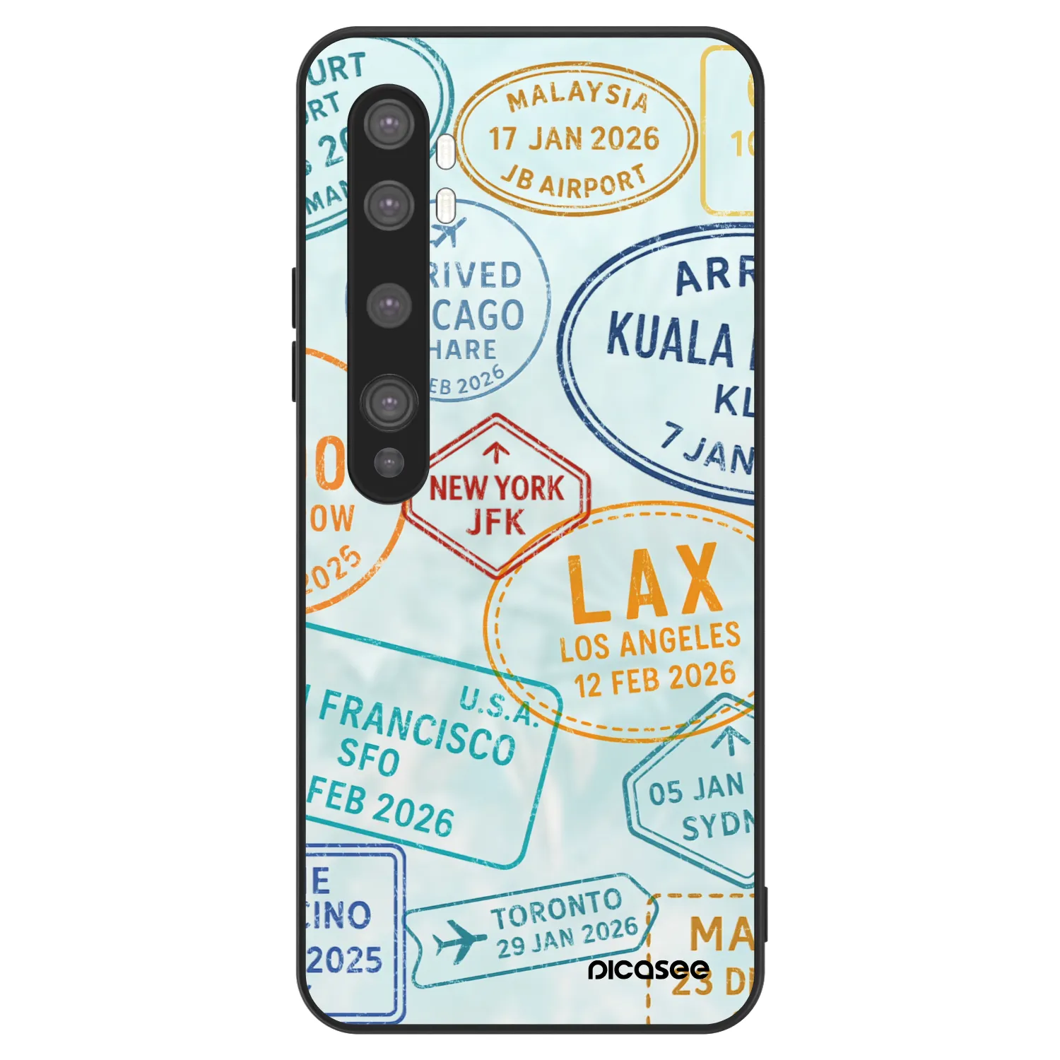 Picasee ULTIMATE CASE Xiaomi Mi Note 10 (Pro) - készülékre - PASSPORT EDITION