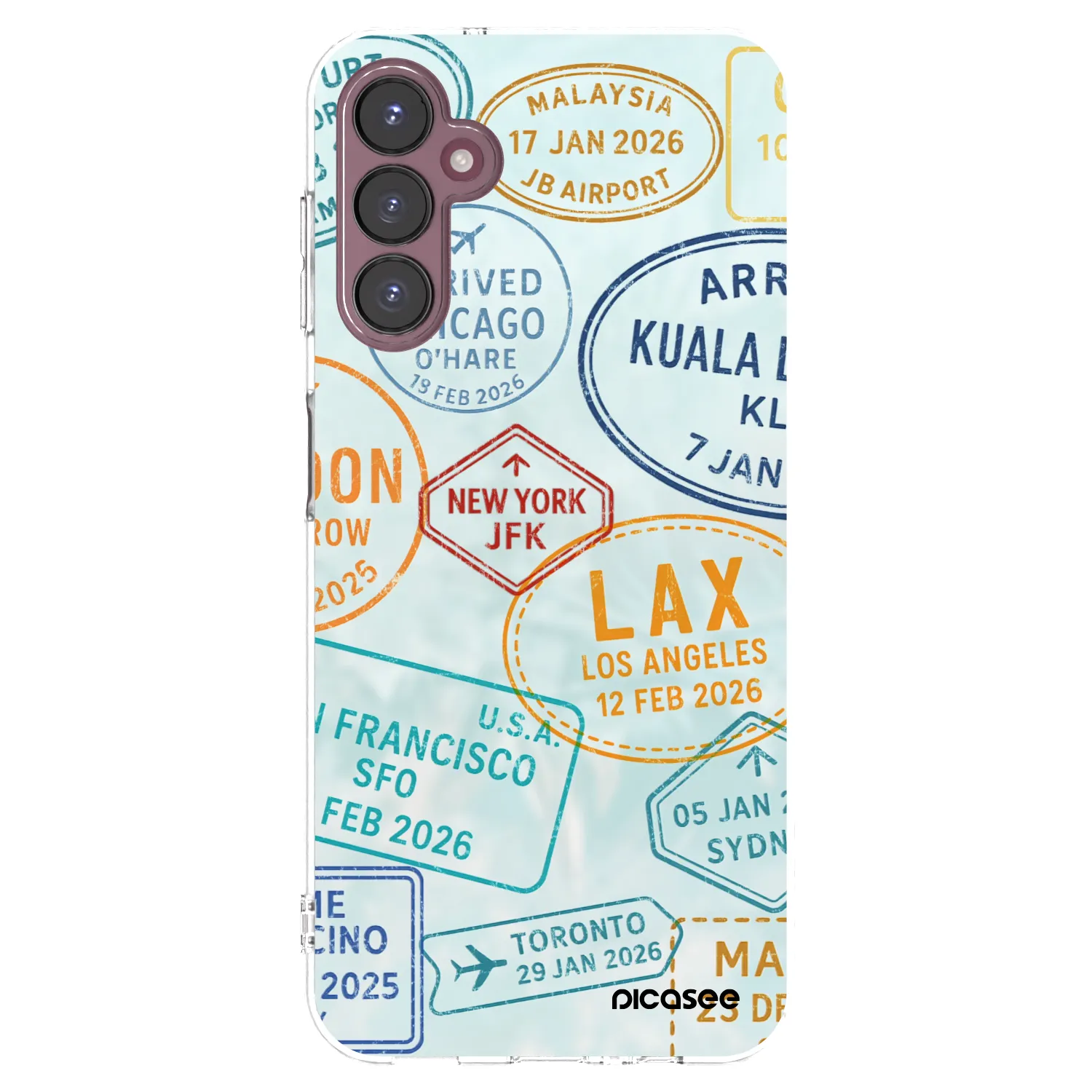 Picasee átlátszó szilikon tok az alábbi mobiltelefonokra Samsung Galaxy A05s A057G - PASSPORT EDITION