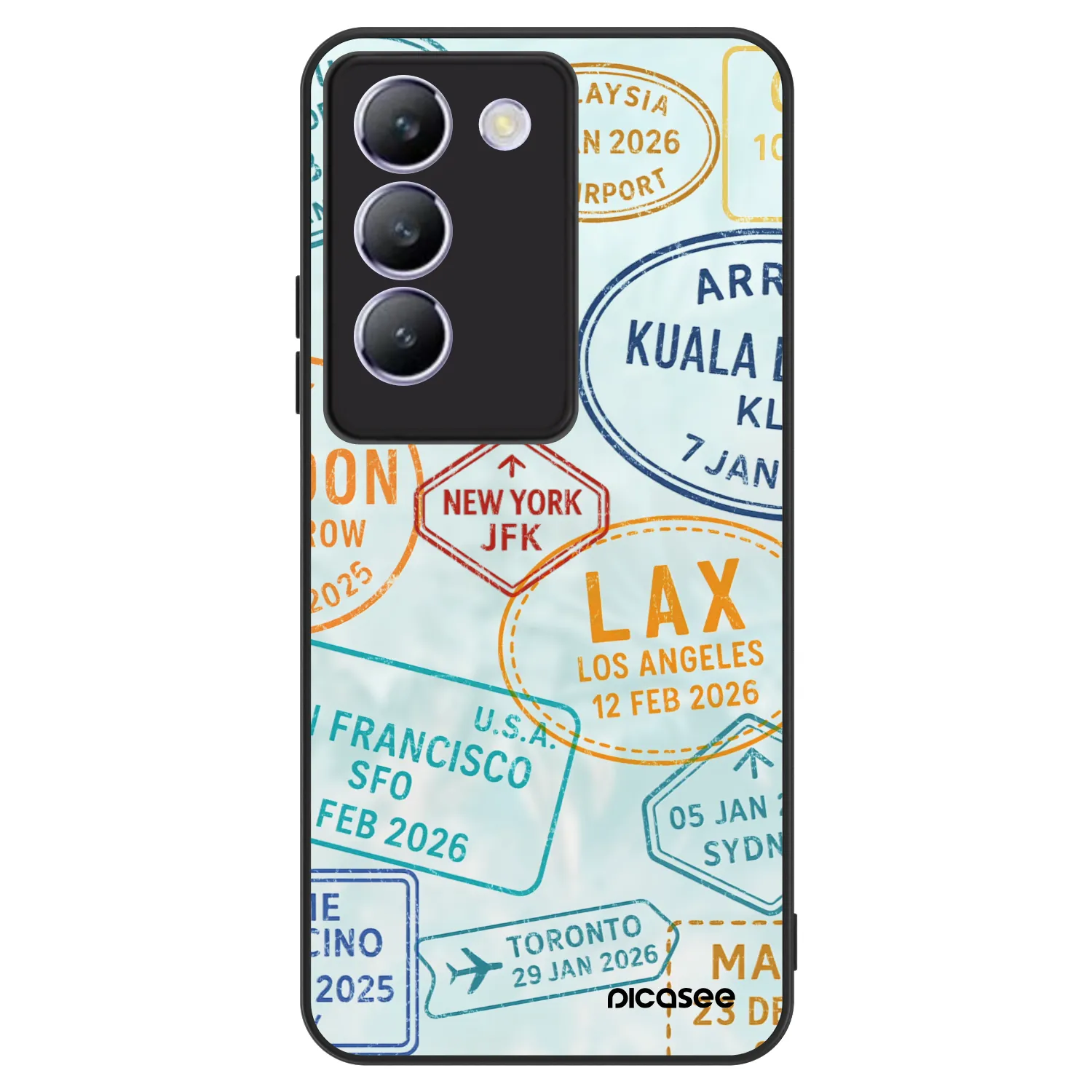 Picasee ULTIMATE CASE Vivo V40 SE 5G - készülékre - PASSPORT EDITION