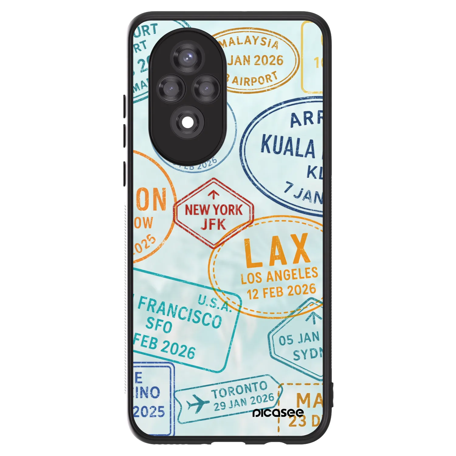 Picasee ULTIMATE CASE Honor 200 Pro 5G - készülékre - PASSPORT EDITION