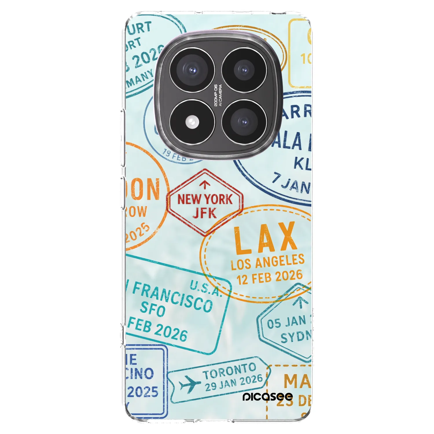 Picasee átlátszó szilikon tok az alábbi mobiltelefonokra Xiaomi Redmi Note 14 Pro+ 5G - PASSPORT EDITION