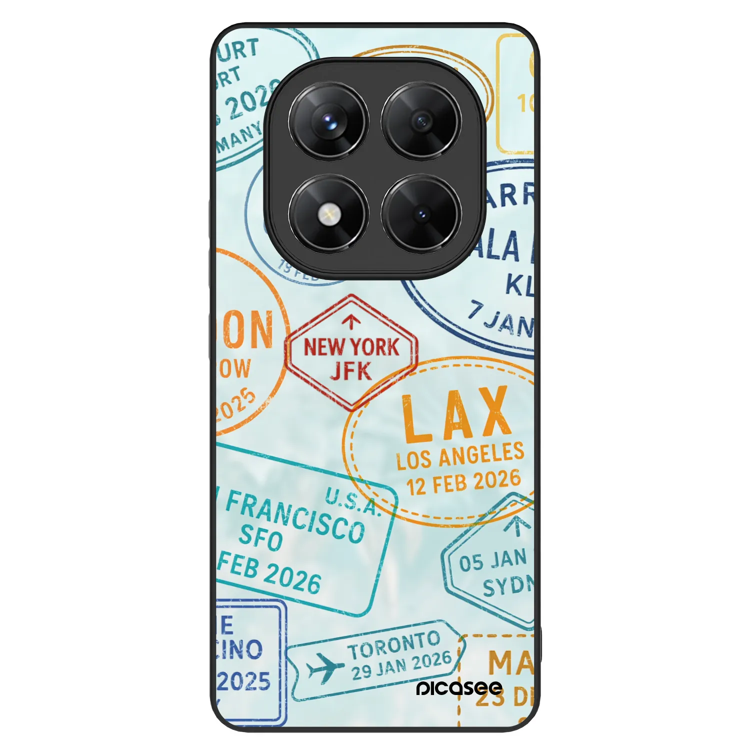 Picasee ULTIMATE CASE Xiaomi Redmi Note 14 Pro 5G - készülékre - PASSPORT EDITION