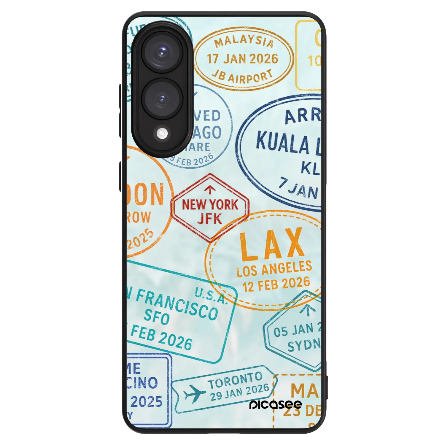Picasee ULTIMATE CASE Samsung Galaxy S25 Edge 5G - készülékre - PASSPORT EDITION