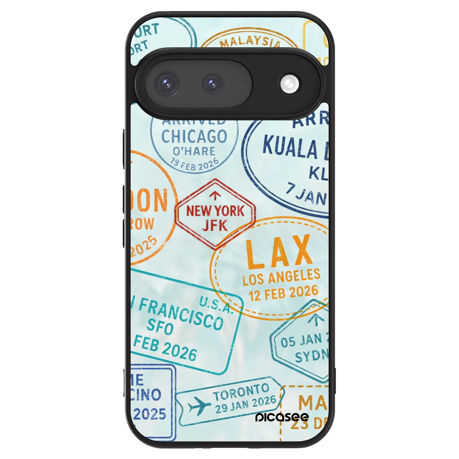 Picasee ULTIMATE CASE Google Pixel 9 - készülékre - PASSPORT EDITION