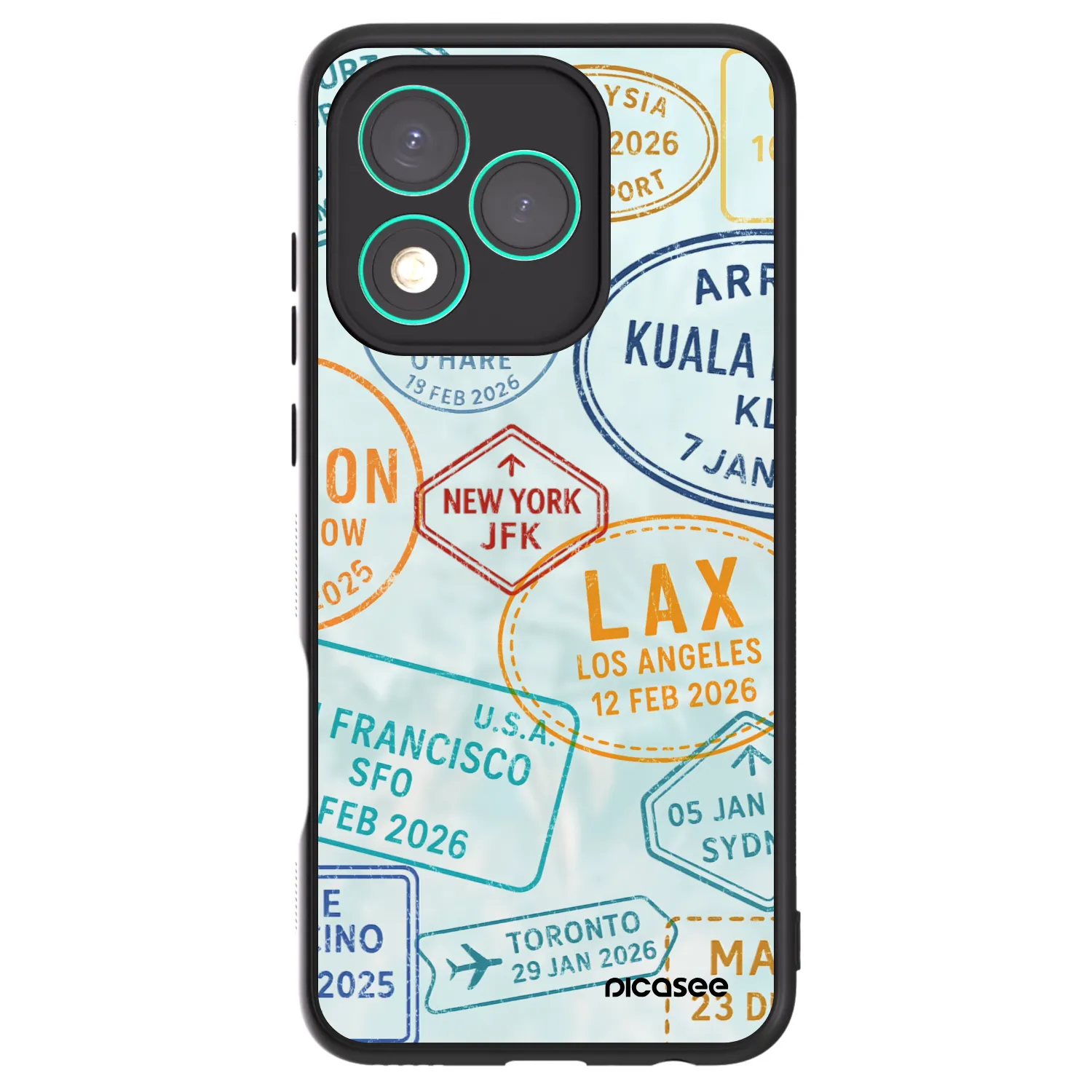 Picasee ULTIMATE CASE Honor 400 Lite 5G - készülékre - PASSPORT EDITION