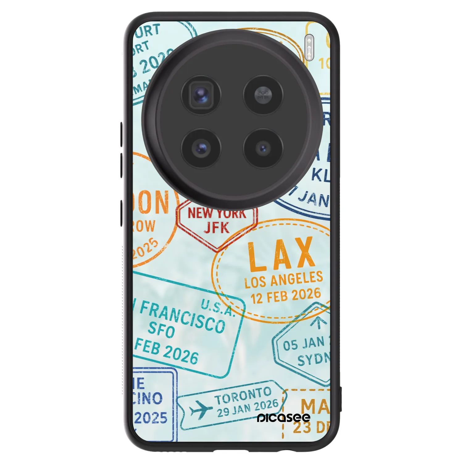 Picasee ULTIMATE CASE Vivo X200 Pro - készülékre - PASSPORT EDITION