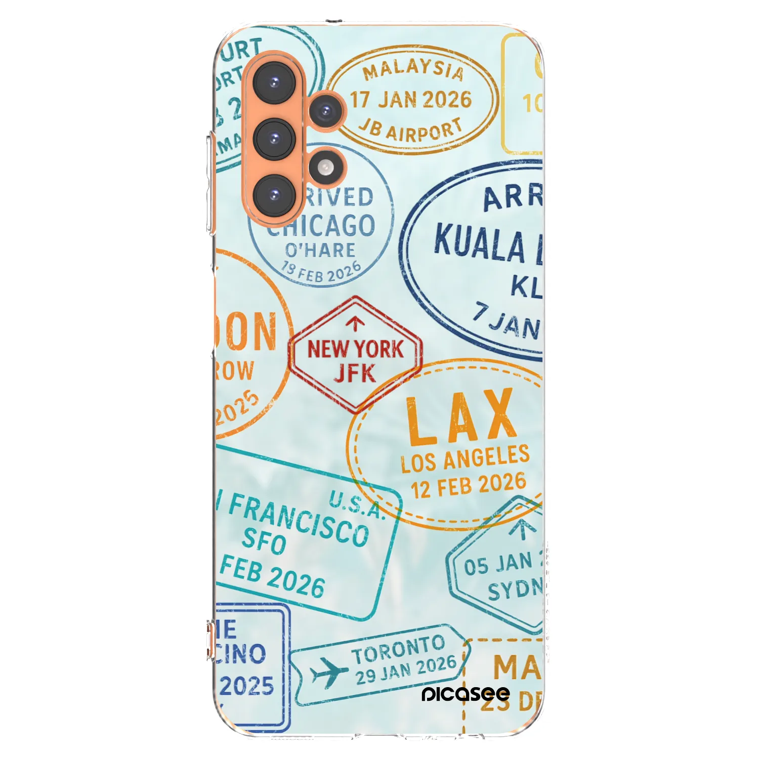Picasee átlátszó szilikon tok az alábbi mobiltelefonokra Samsung Galaxy A13 5G - PASSPORT EDITION