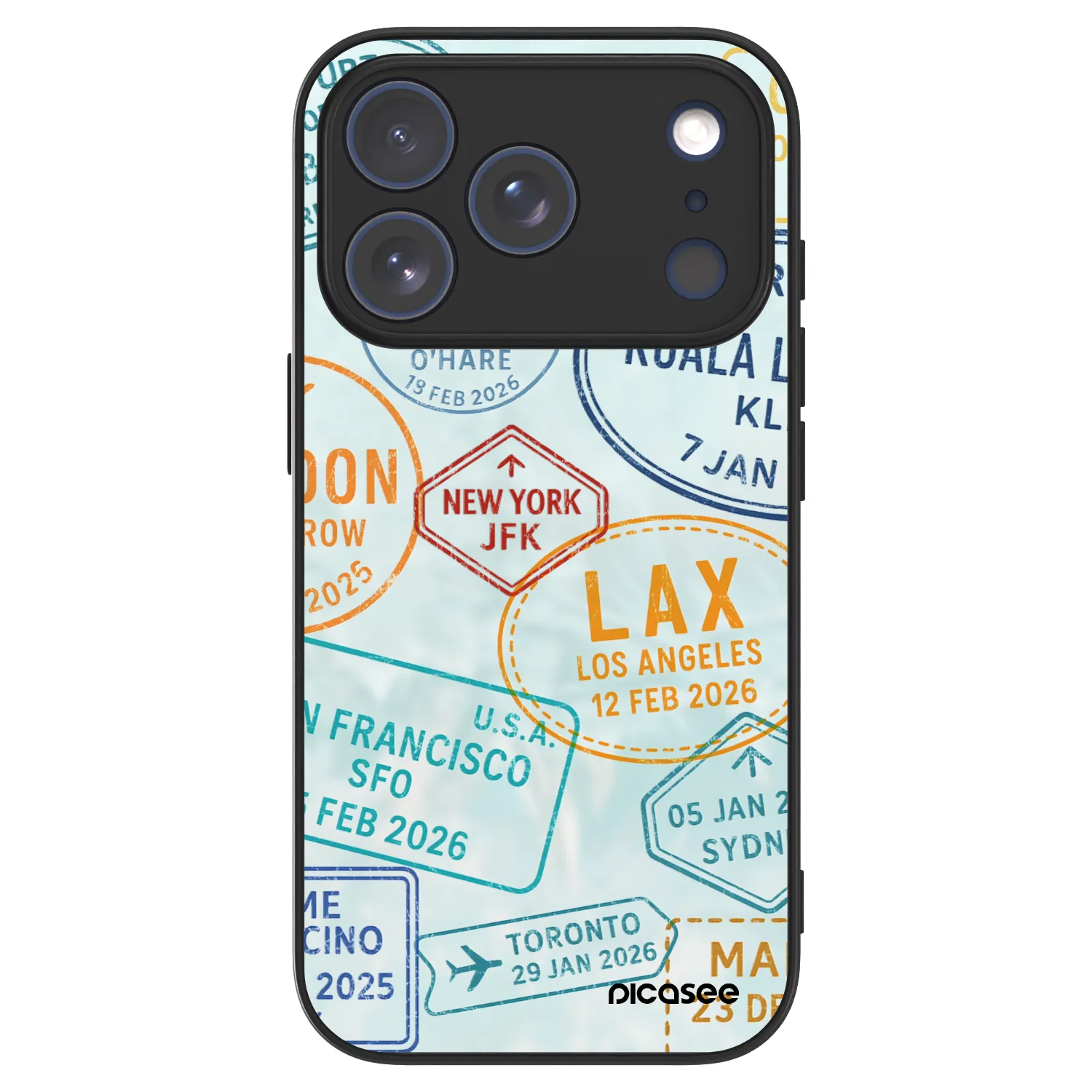 Picasee ULTIMATE CASE Apple iPhone 17 Pro - készülékre - PASSPORT EDITION