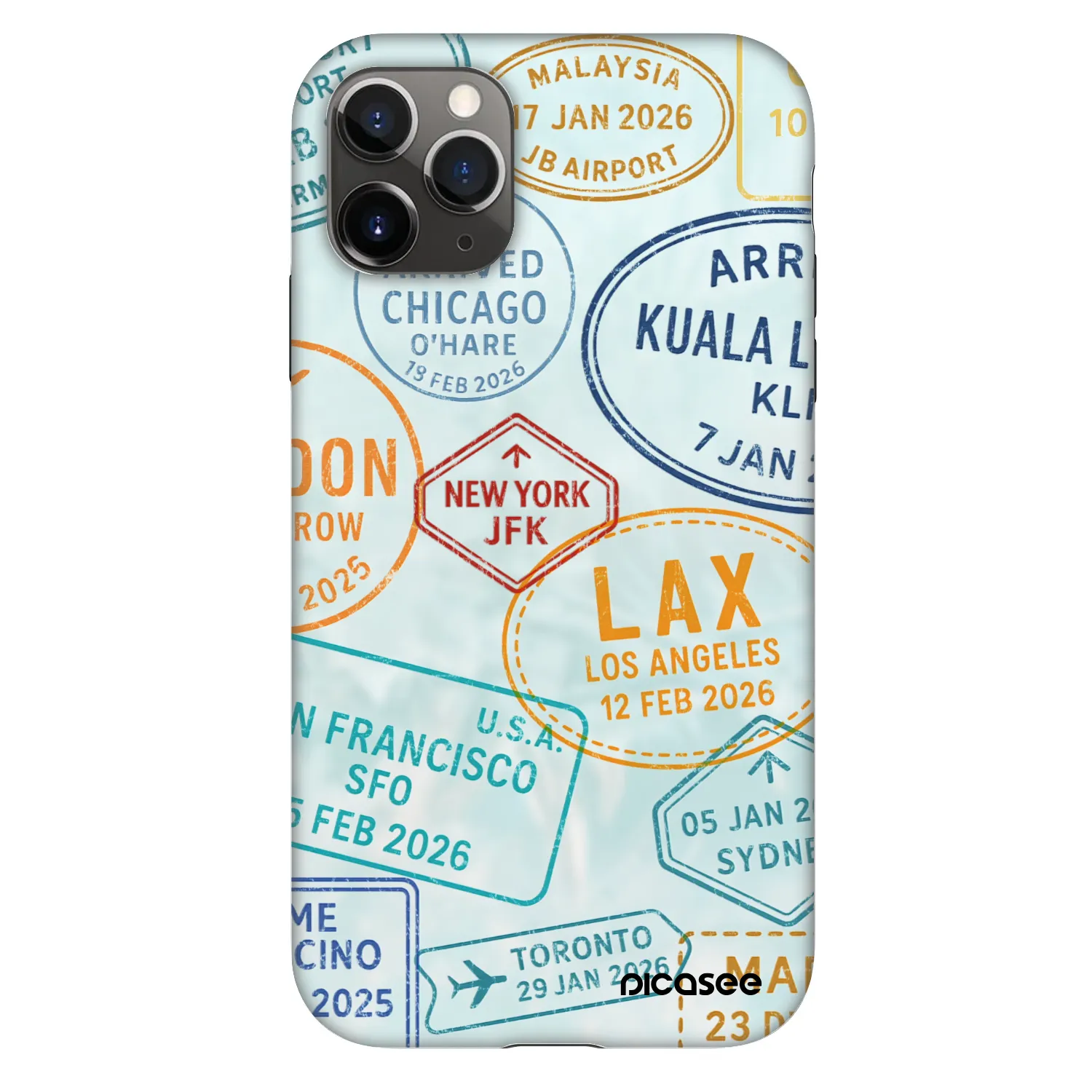 Picasee Fashion Case Apple iPhone 11 Pro - PASSPORT EDITION