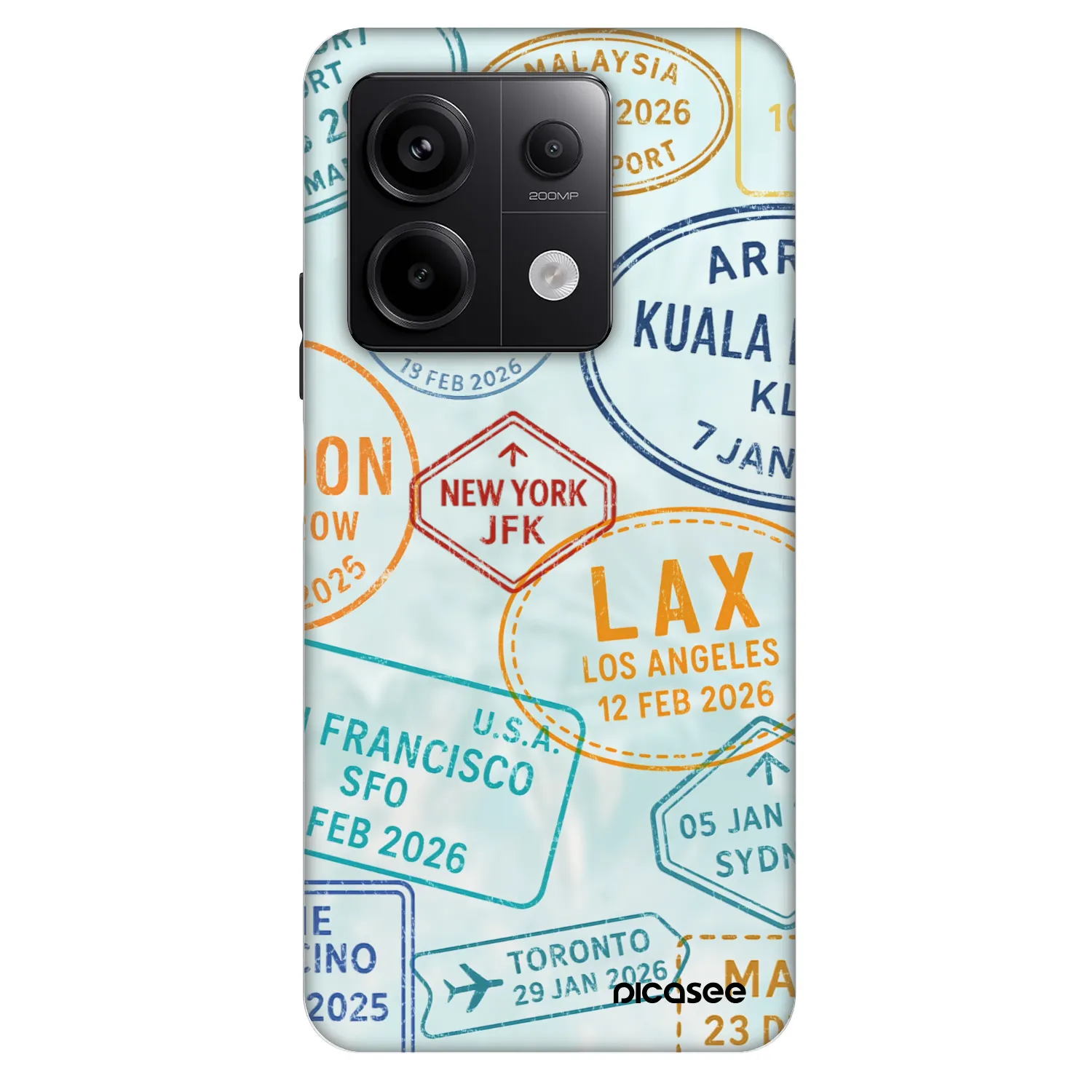 Picasee Fashion Case Xiaomi Redmi Note 13 Pro 5G - PASSPORT EDITION