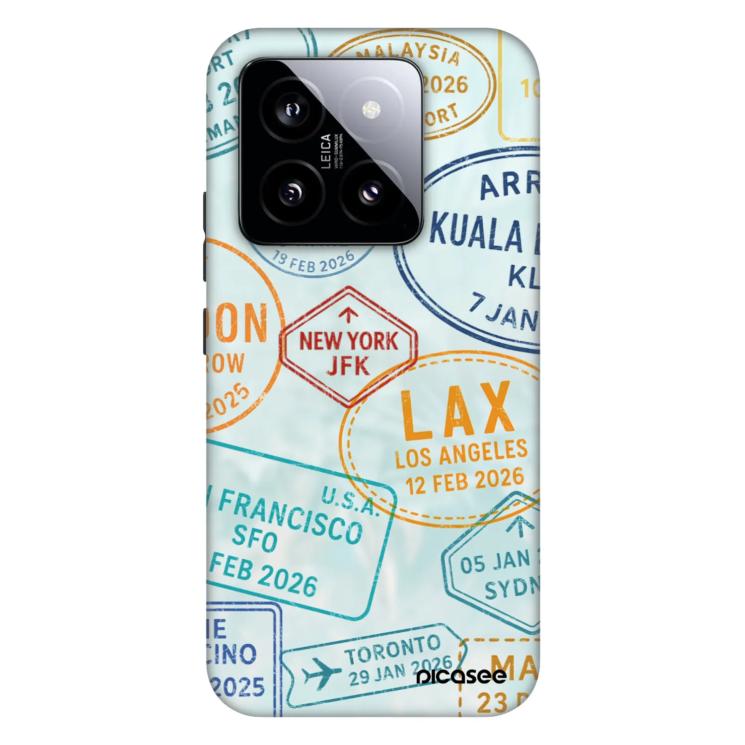 Picasee Fashion Case Xiaomi 14 - PASSPORT EDITION