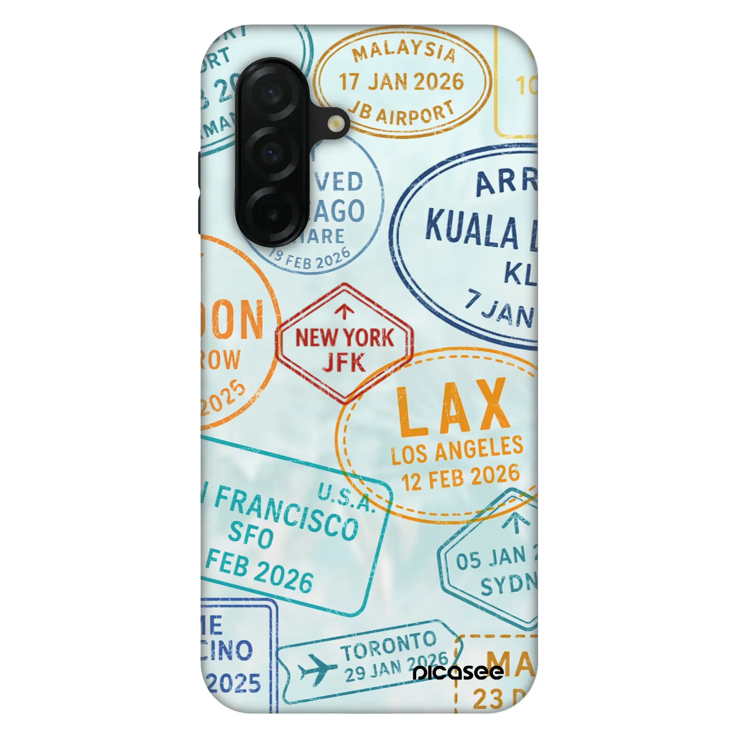 Picasee Fashion Case Samsung Galaxy A26 5G A266B - PASSPORT EDITION