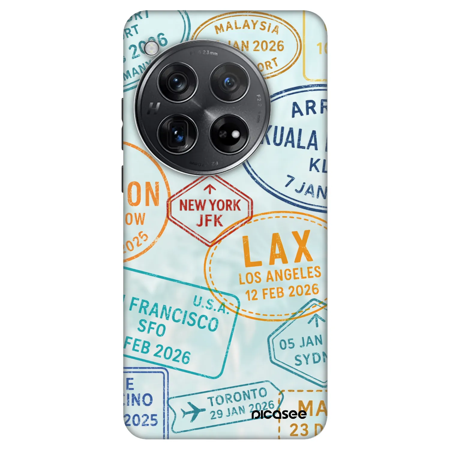 Picasee Fashion Case OnePlus 12 5G - PASSPORT EDITION
