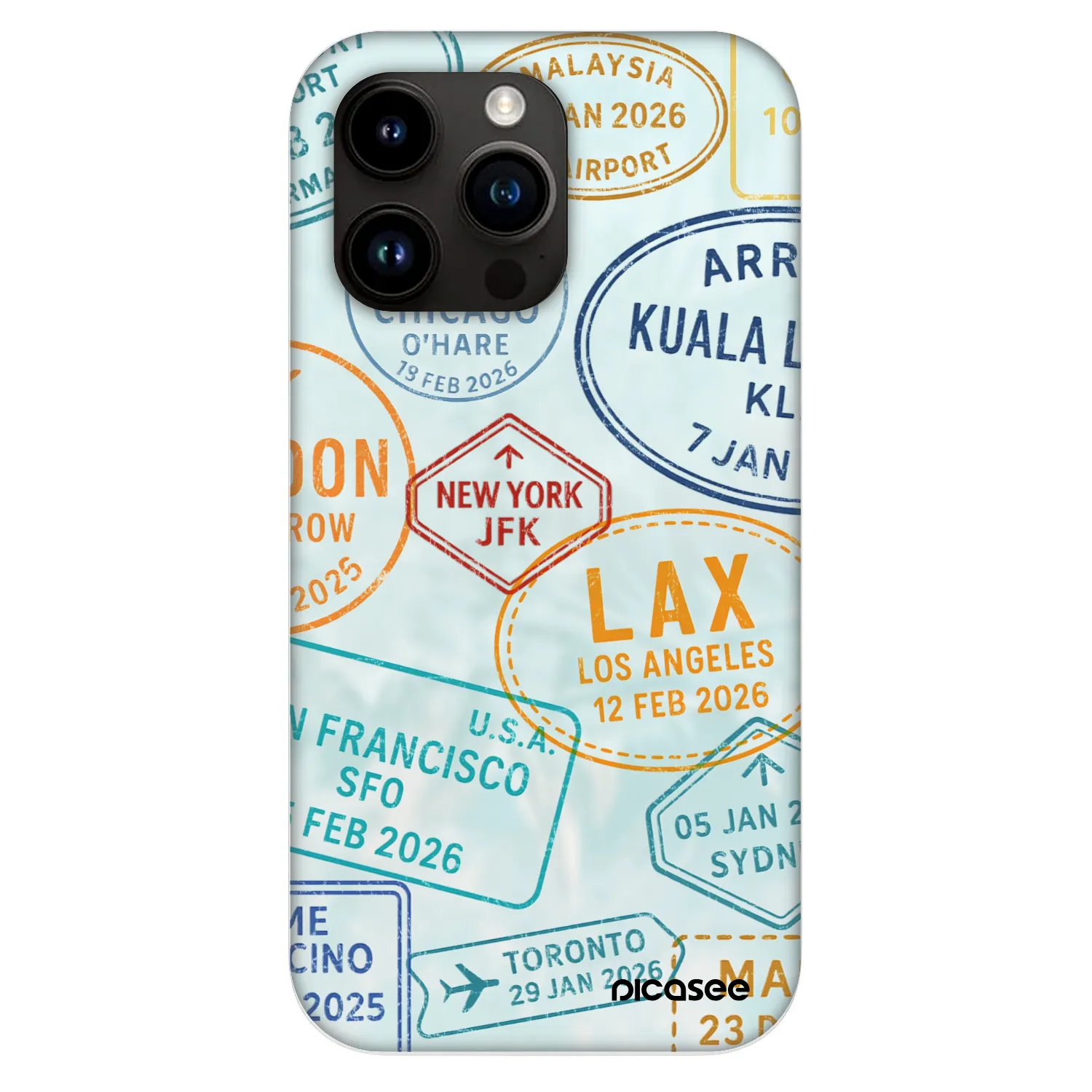 Picasee Fashion Case MagSafe Apple iPhone 13 Pro - PASSPORT EDITION