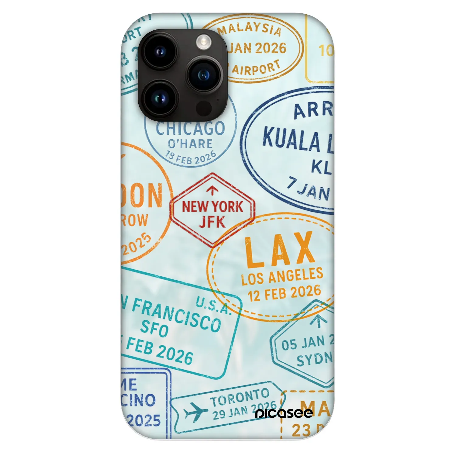 Picasee Fashion Case MagSafe Apple iPhone 13 Pro Max - PASSPORT EDITION