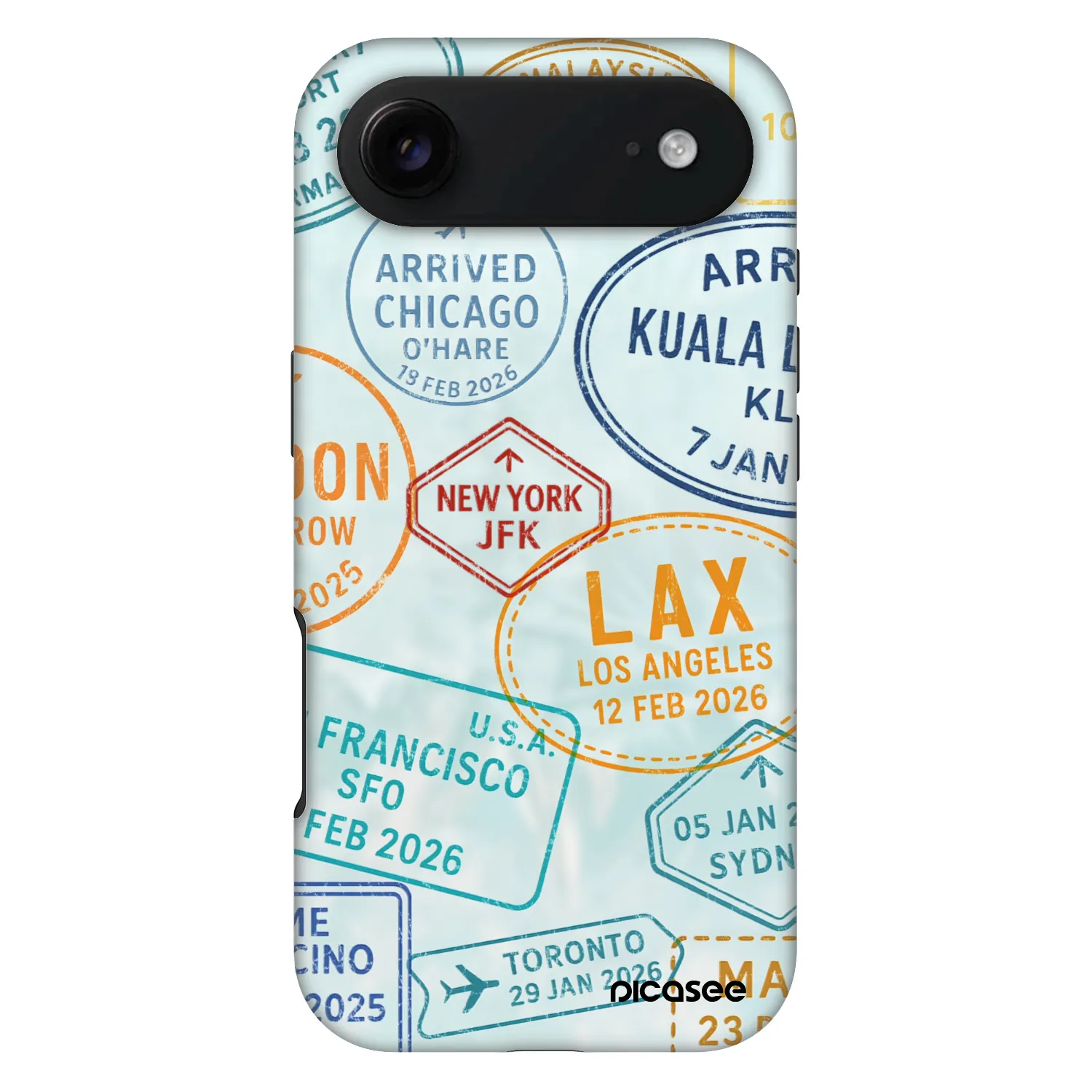 Picasee Fashion Case MagSafe Apple iPhone Air - PASSPORT EDITION