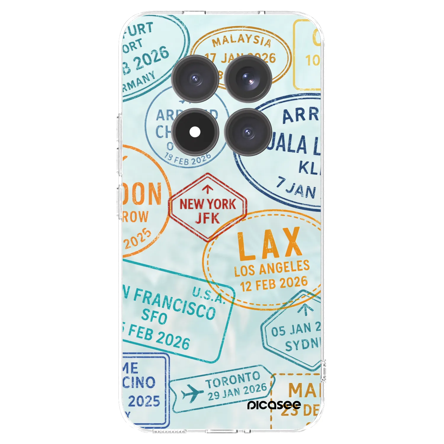 Picasee átlátszó szilikon tok az alábbi mobiltelefonokra Xiaomi Redmi Note 15 Pro+ - PASSPORT EDITION