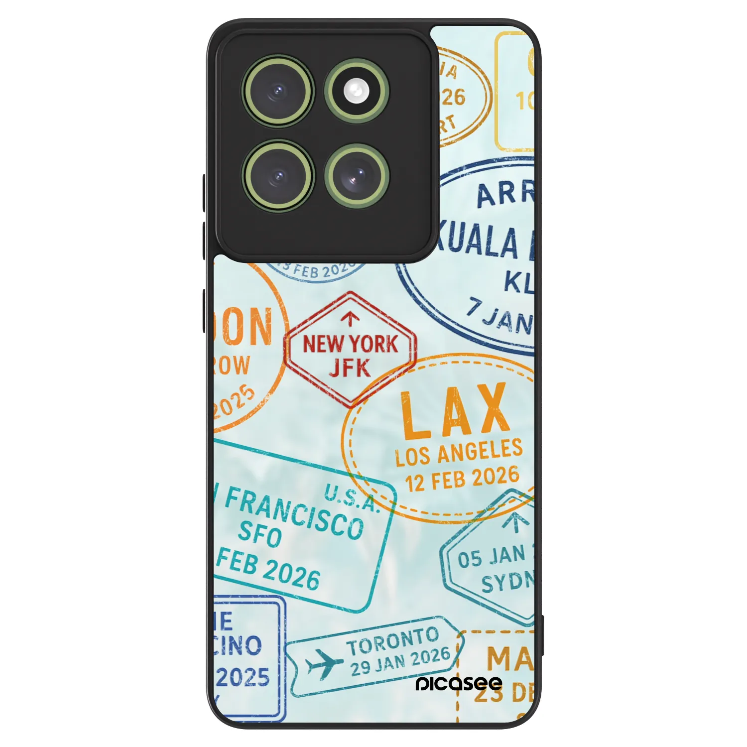 Picasee ULTIMATE CASE Motorola Moto G86 Power 5G - készülékre - PASSPORT EDITION