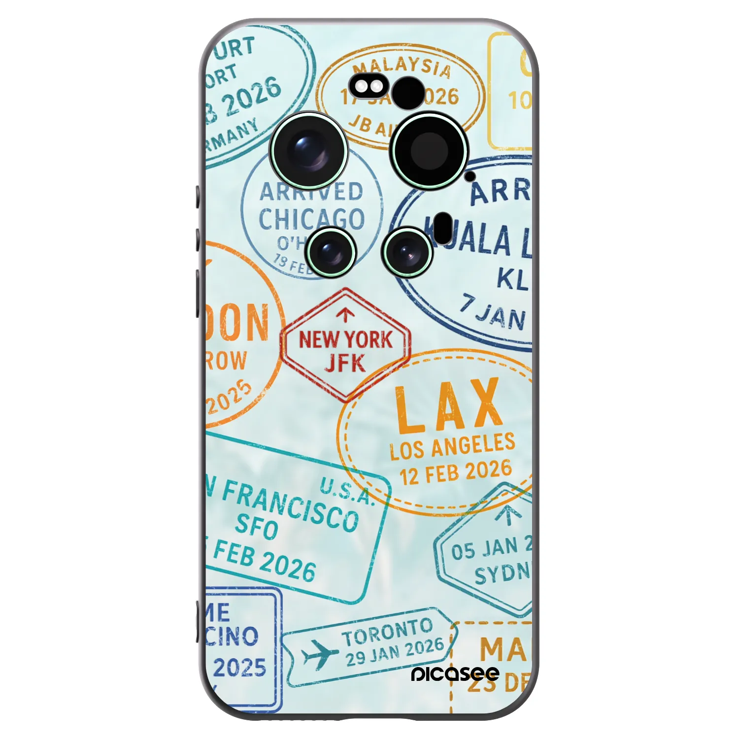 Picasee fekete szilikon tok az alábbi mobiltelefonokra Xiaomi 17 Ultra - PASSPORT EDITION