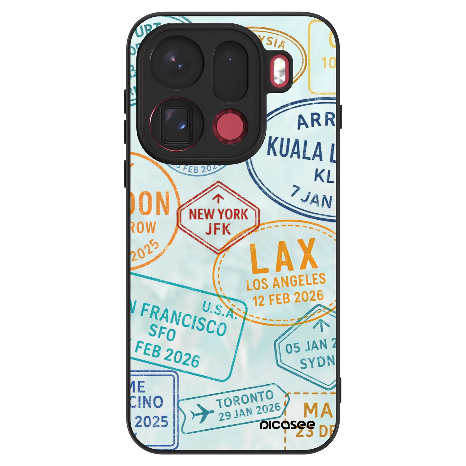 Picasee ULTIMATE CASE OPPO Find X9 Pro - készülékre - PASSPORT EDITION