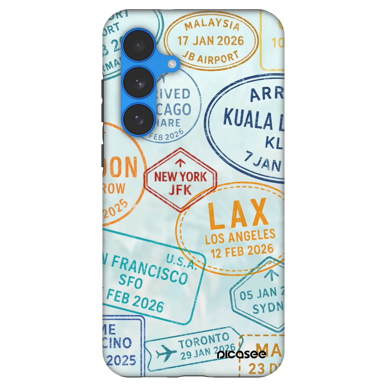 Picasee Fashion Case Samsung Galaxy S25 FE 5G - PASSPORT EDITION